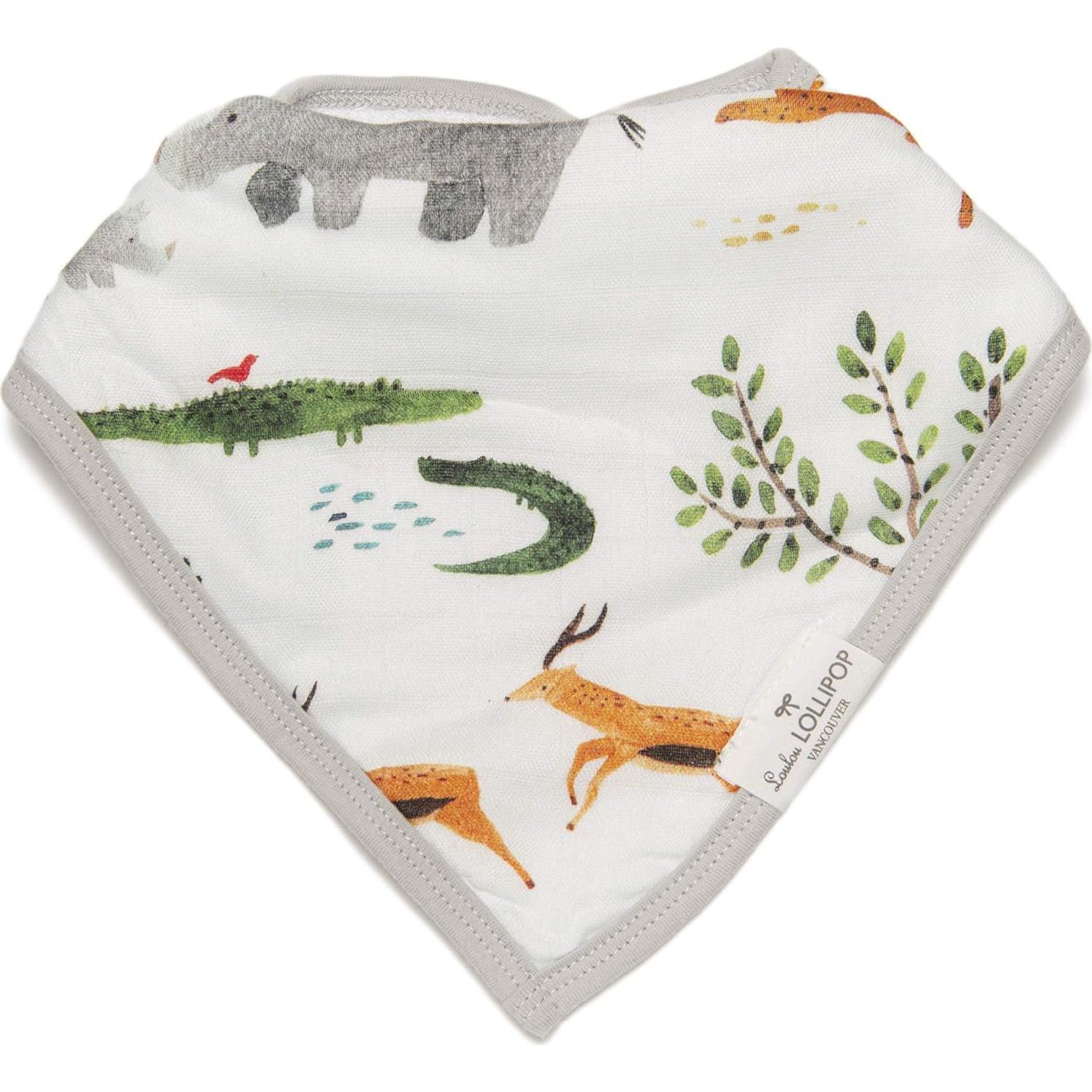 Conjunto de Baberos de Muselina Loulou Lollipop 2 Piezas