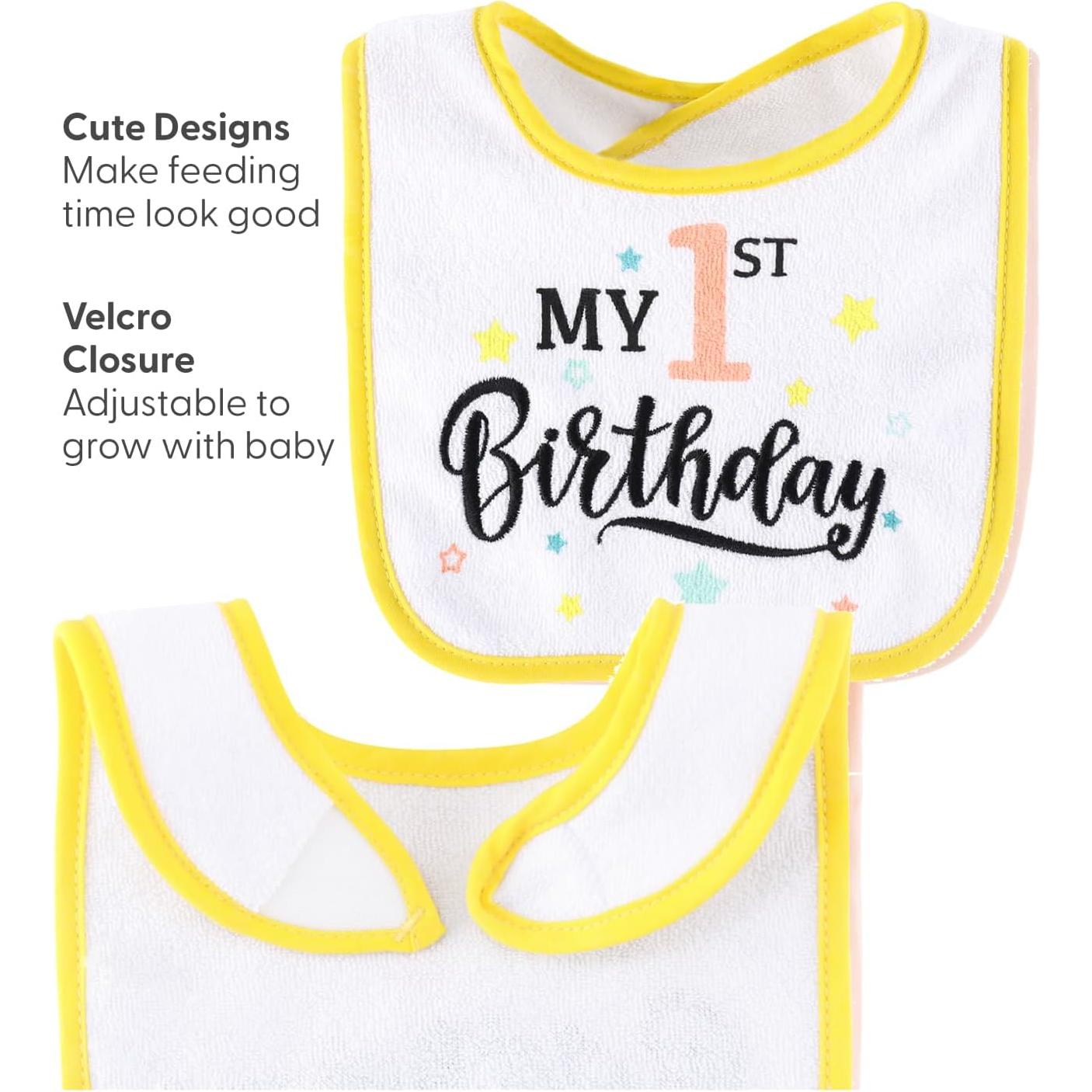 Conjunto de 10 Baberos de Toalla The Peanutshell - 100% Algodón