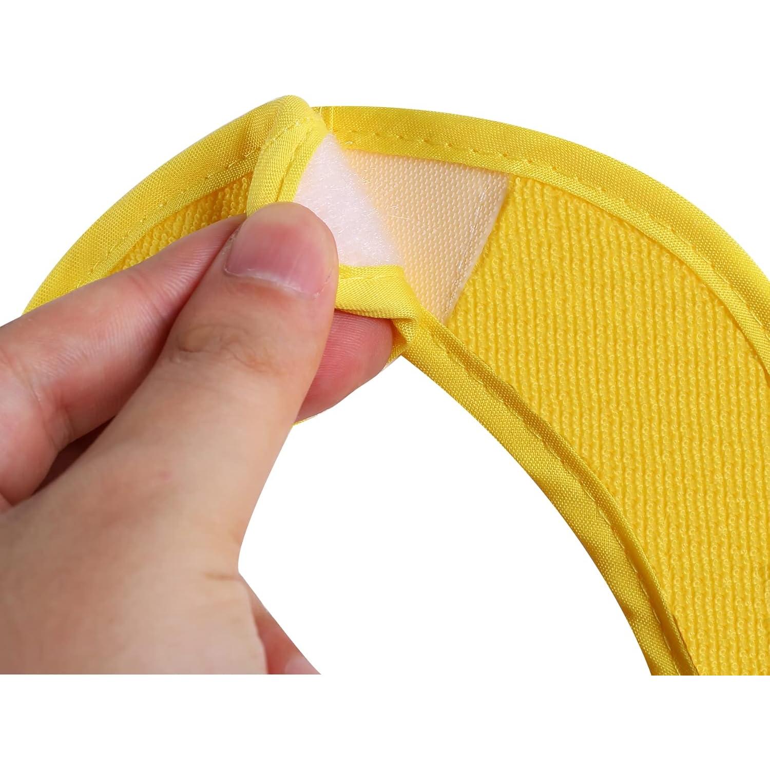 Paquete de 12 Baberos de Algodón Terry Nvatorfox 30x20cm