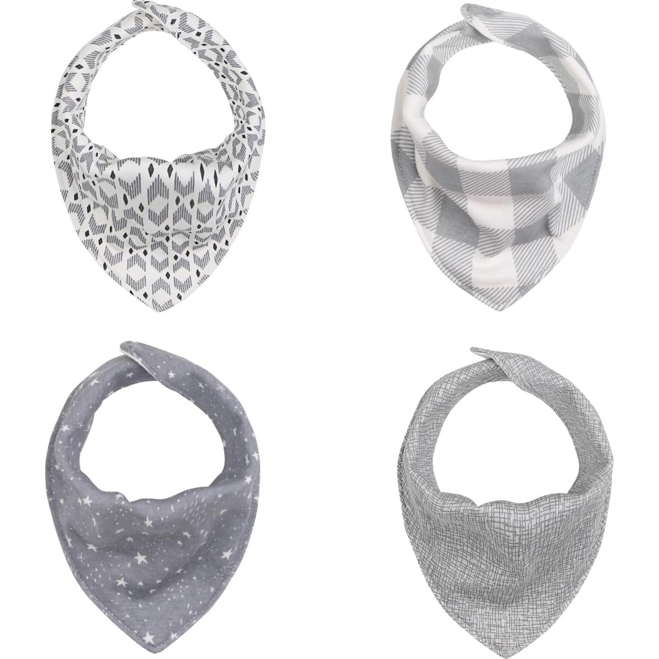 Conjunto de 8 Baberos de Terry The Peanutshell 100% Algodón