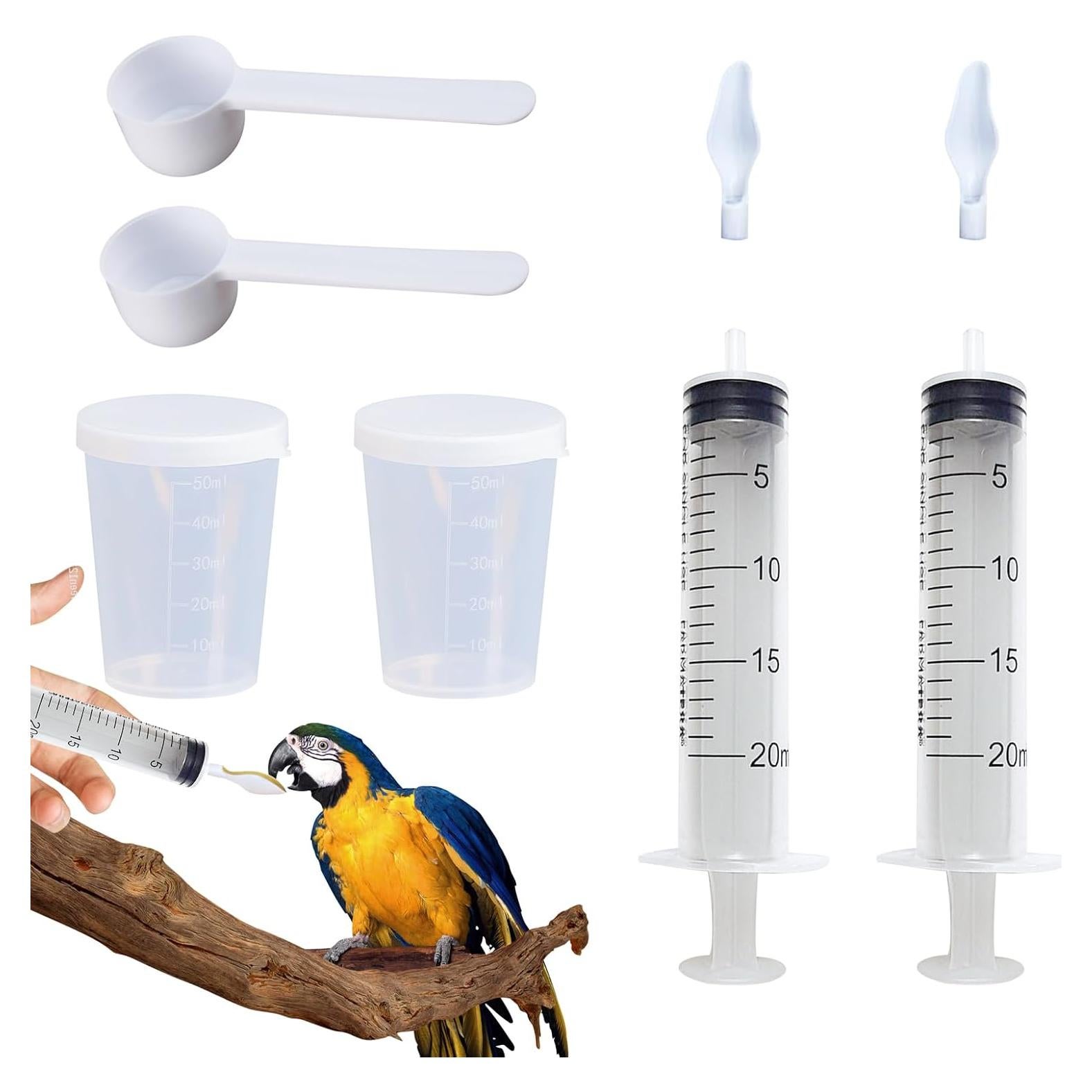 Juego de Jeringas de Alimentación para Mascotas Pequeñas 20ml