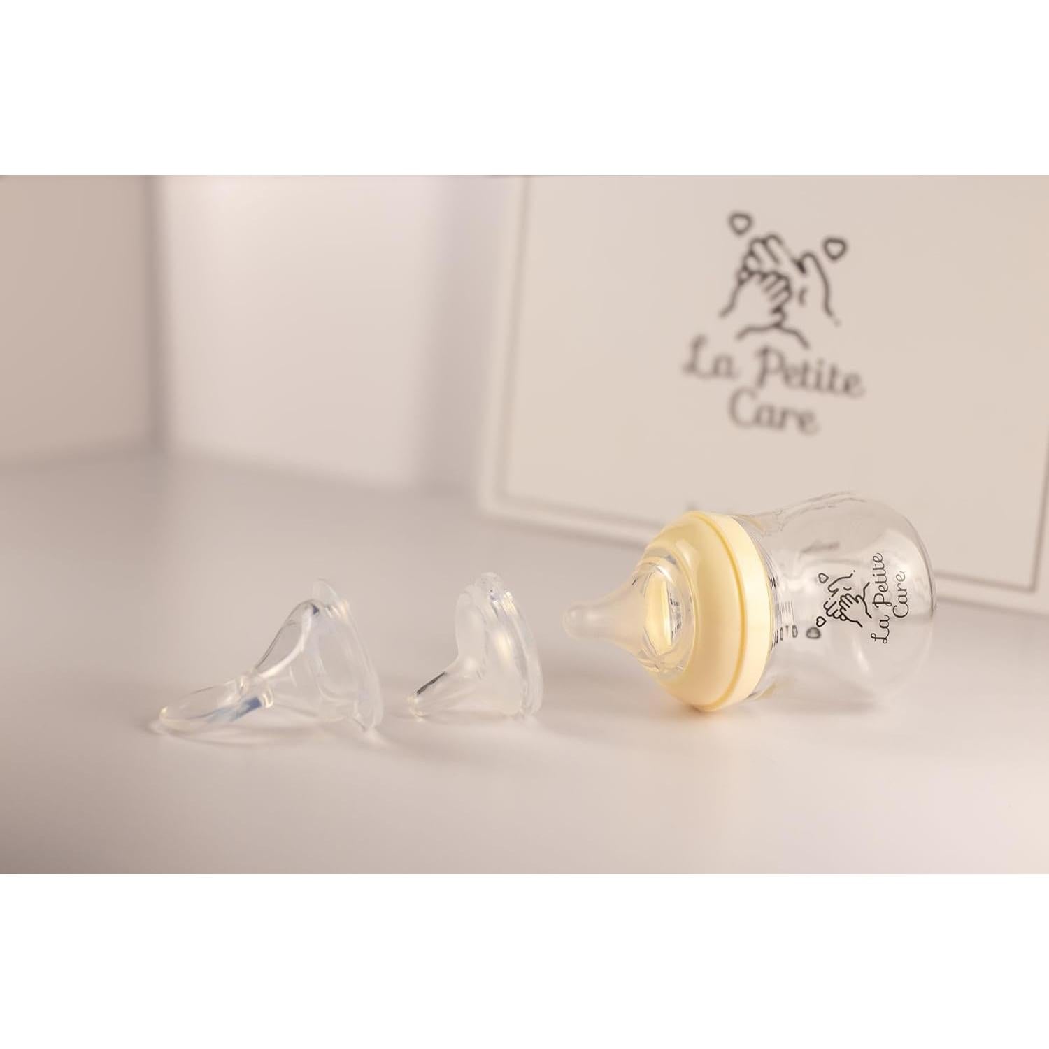 Juego de Biberones Anti-Cólicos La Petite Care 100ml y 180ml