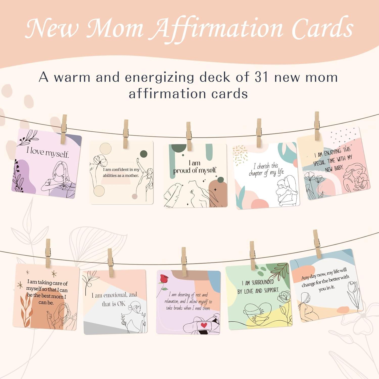 Canasta de Regalos para Nuevas Mamás Kjtao - 9 Piezas