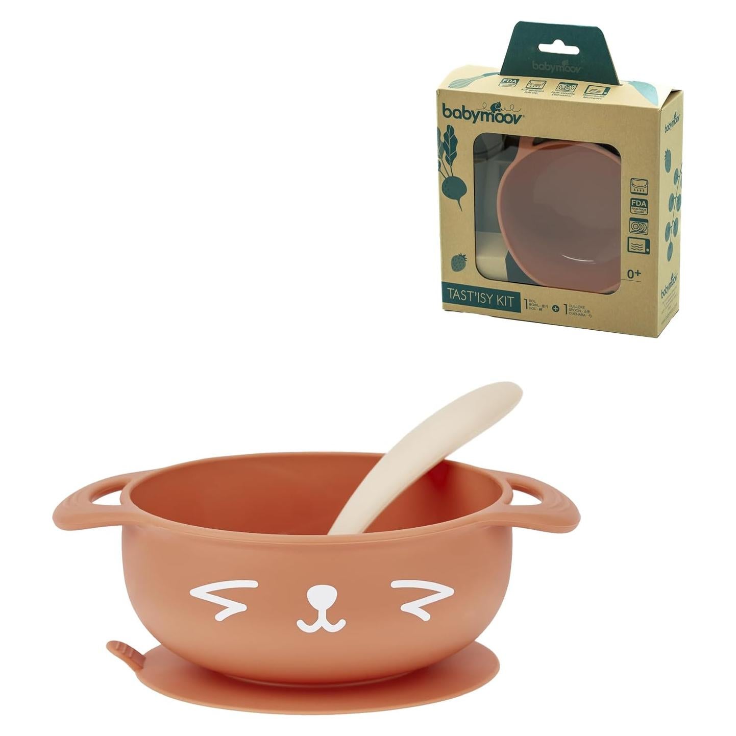 Set de Alimentación para Bebés Babymoov TAST'ISY Silicona 12-24 Meses