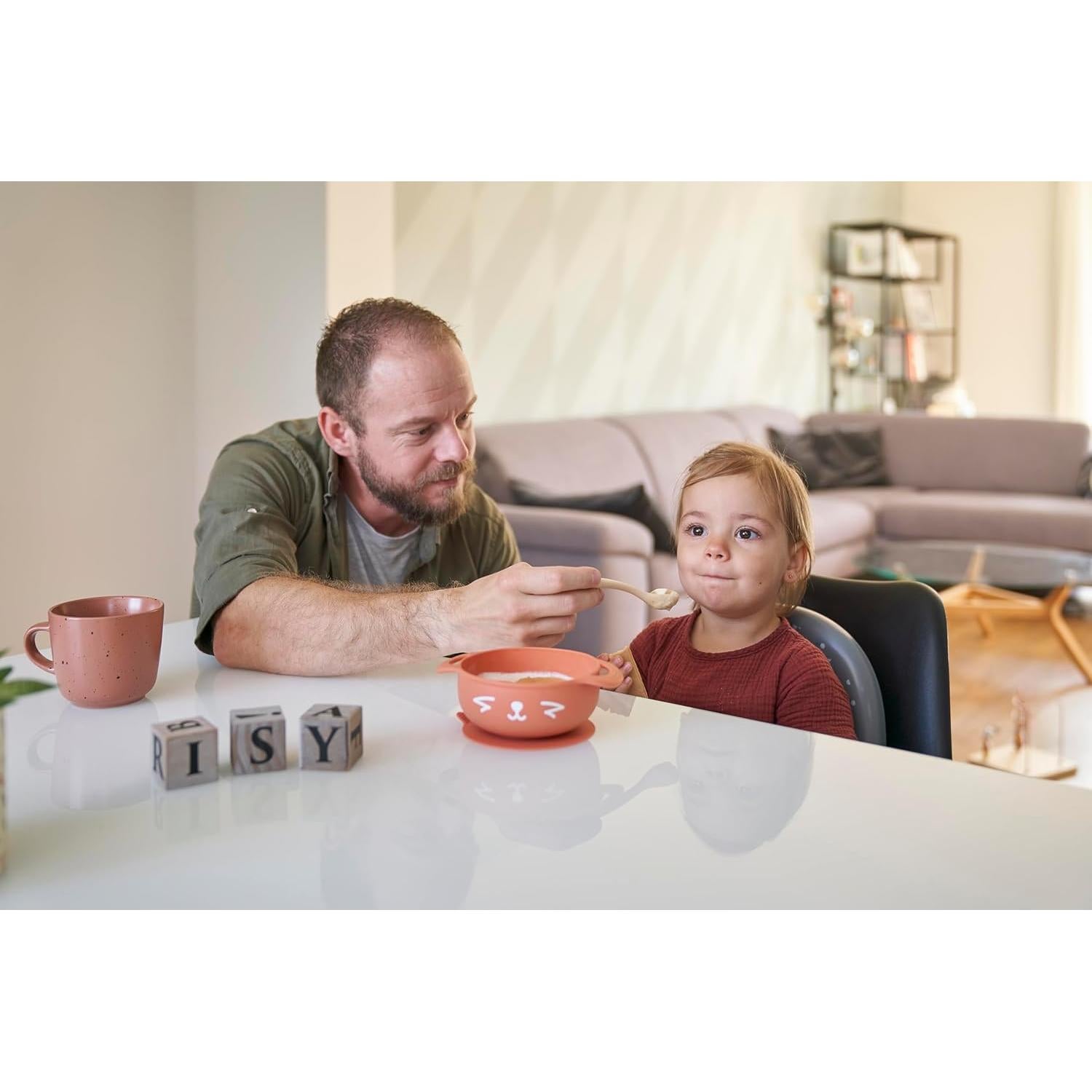 Set de Alimentación para Bebés Babymoov TAST'ISY Silicona 12-24 Meses