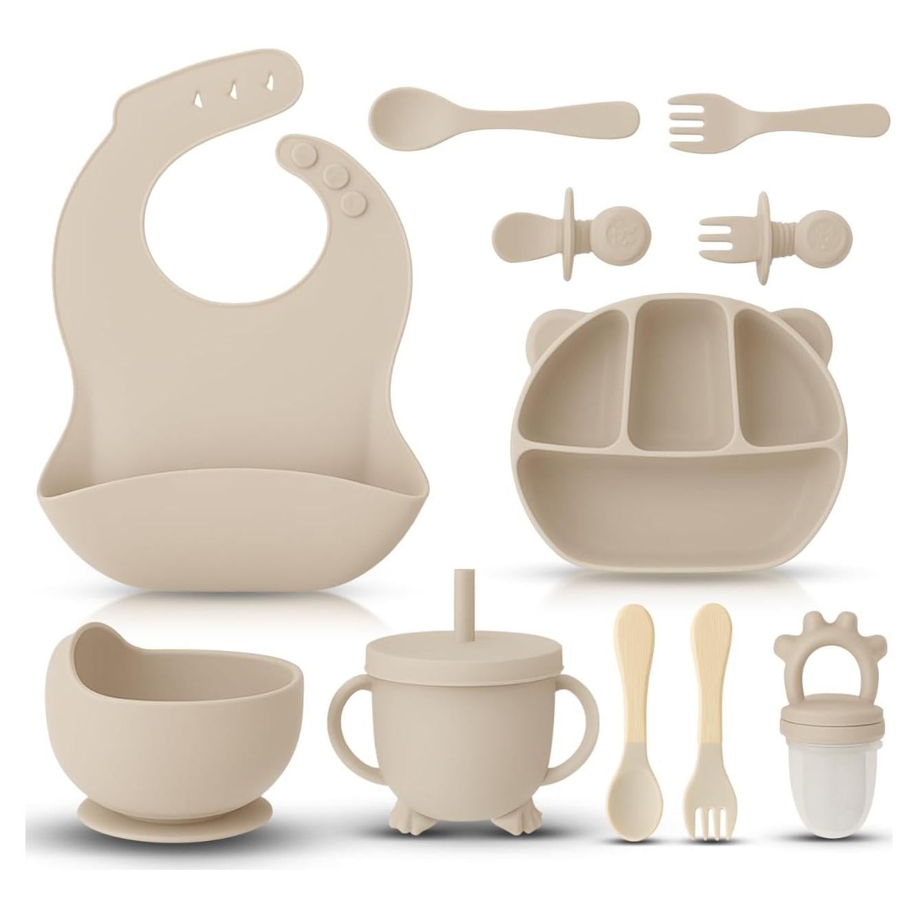 Juego de Alimentación para Bebés UMTOTBAY 12 Piezas Antideslizante
