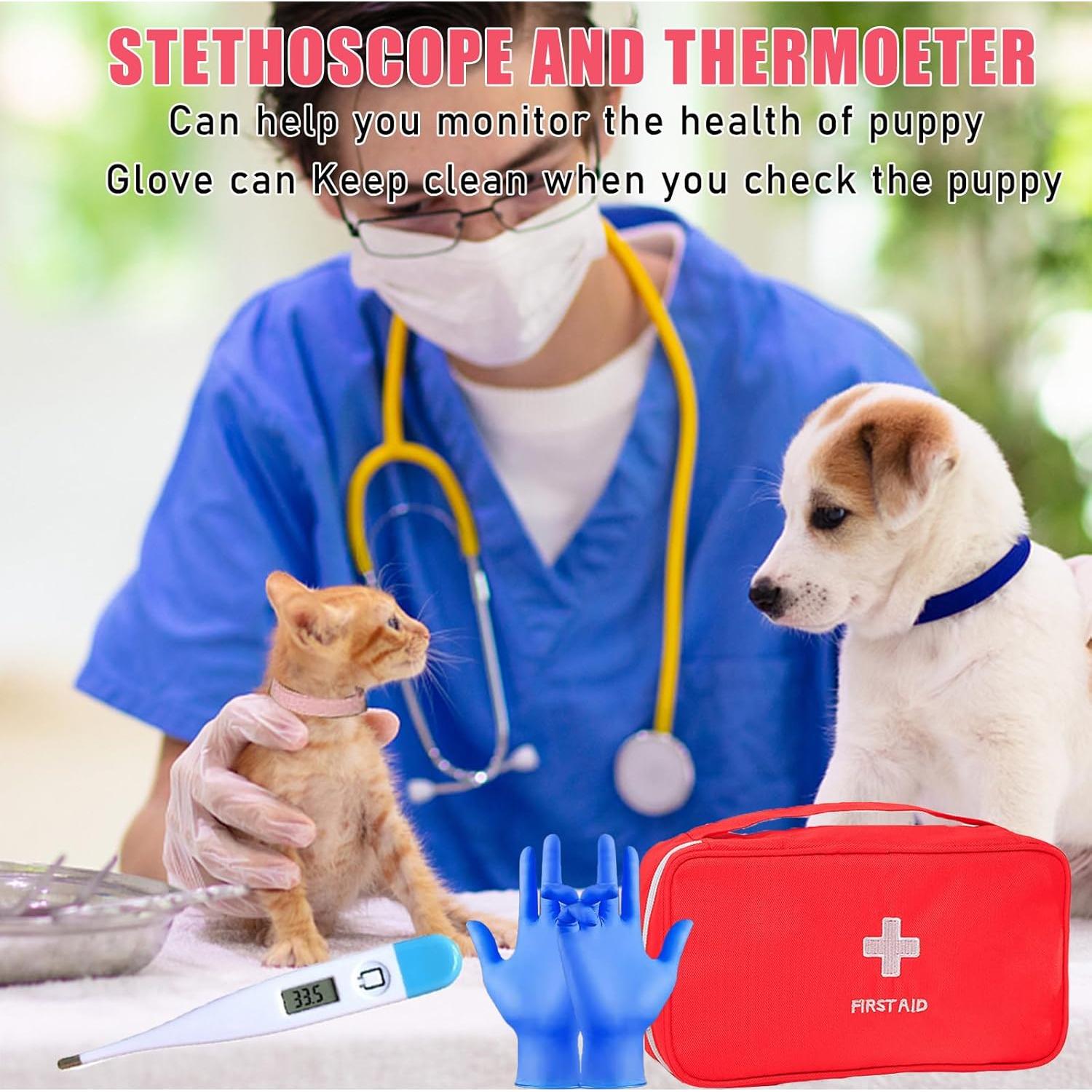 Kit de Parto para Cachorros y Gatitos Kewen - Suministros Completos