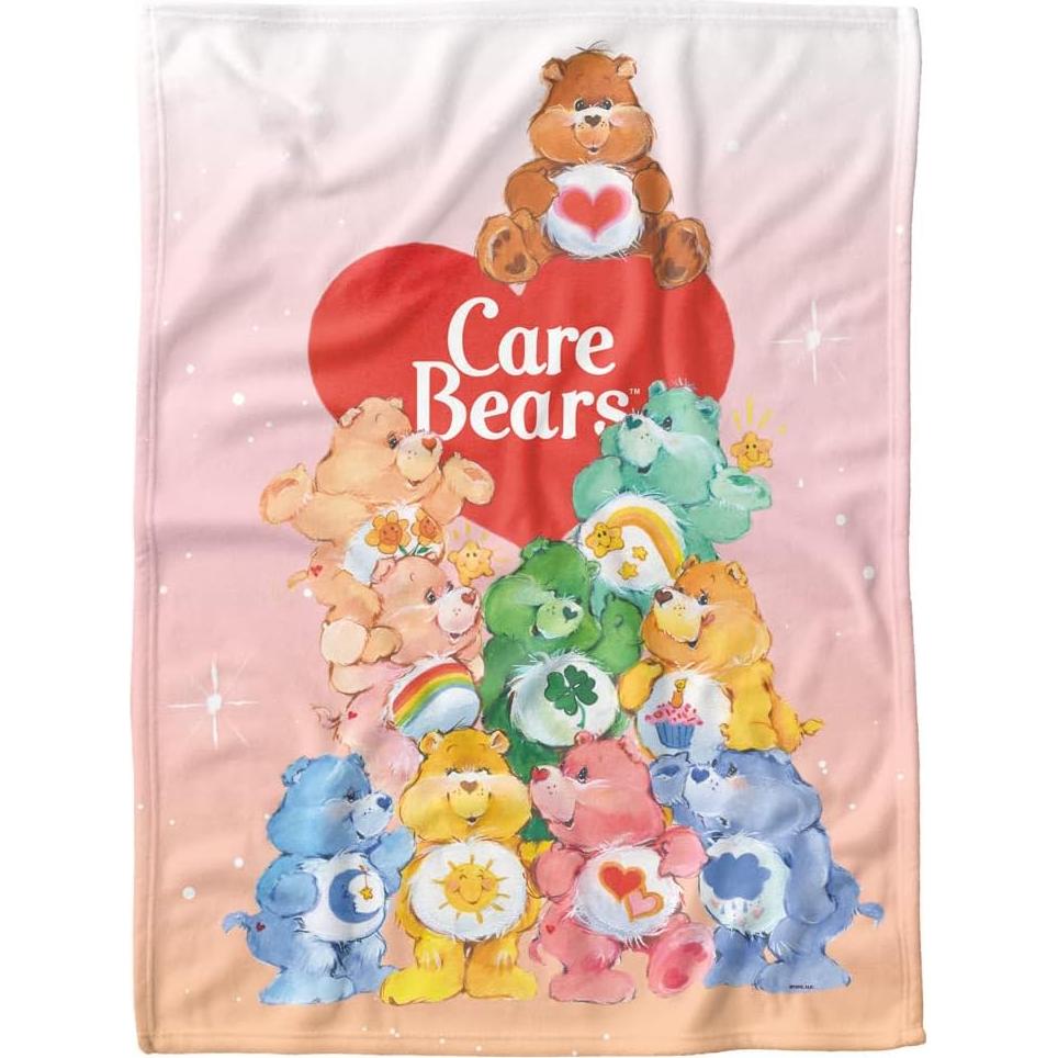 Manta Ligera para Bebés LOGOVISION Care Bears 76.2x101.6cm
