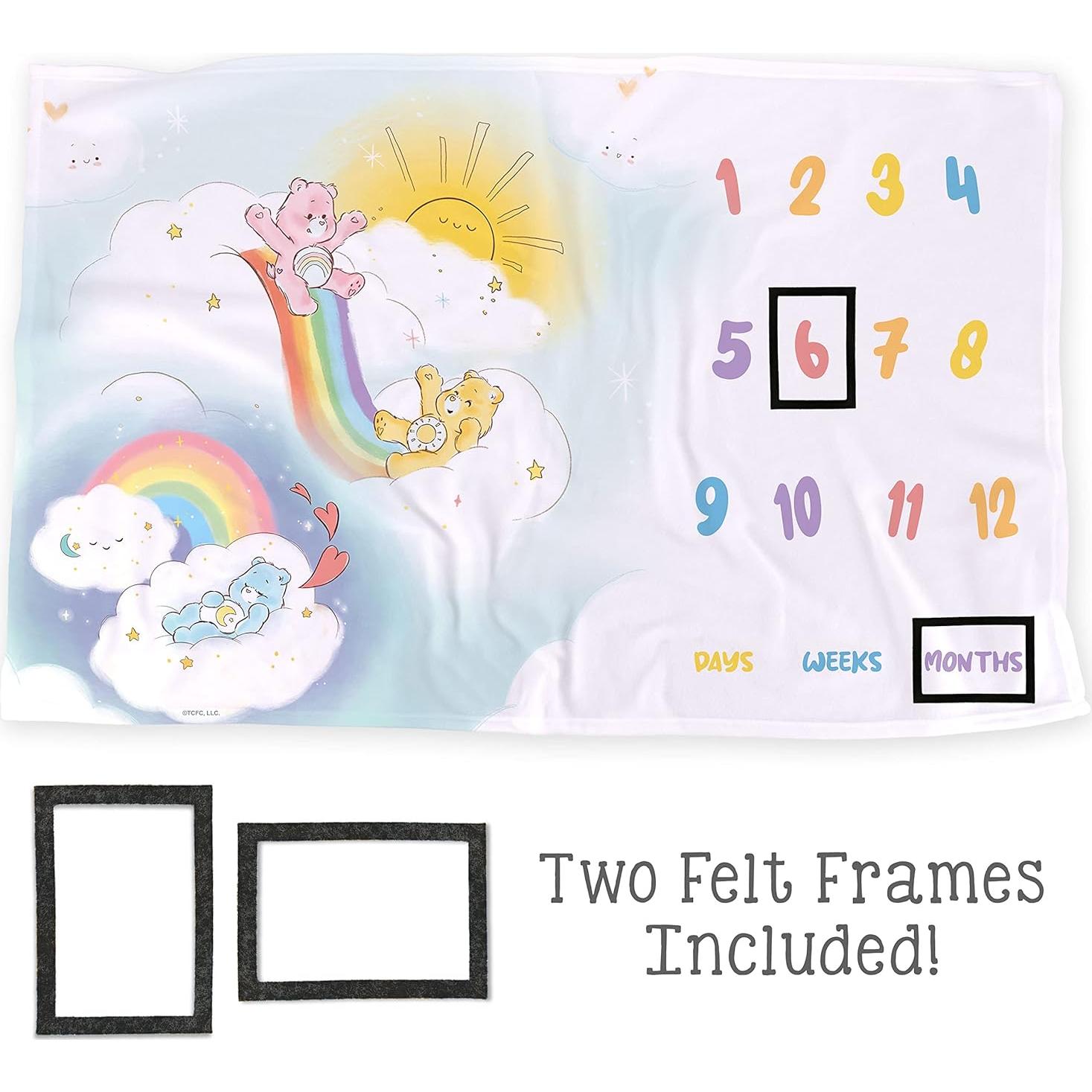 Manta de Hitos de Bebé Care Bears LOGOVISION 91x147 cm