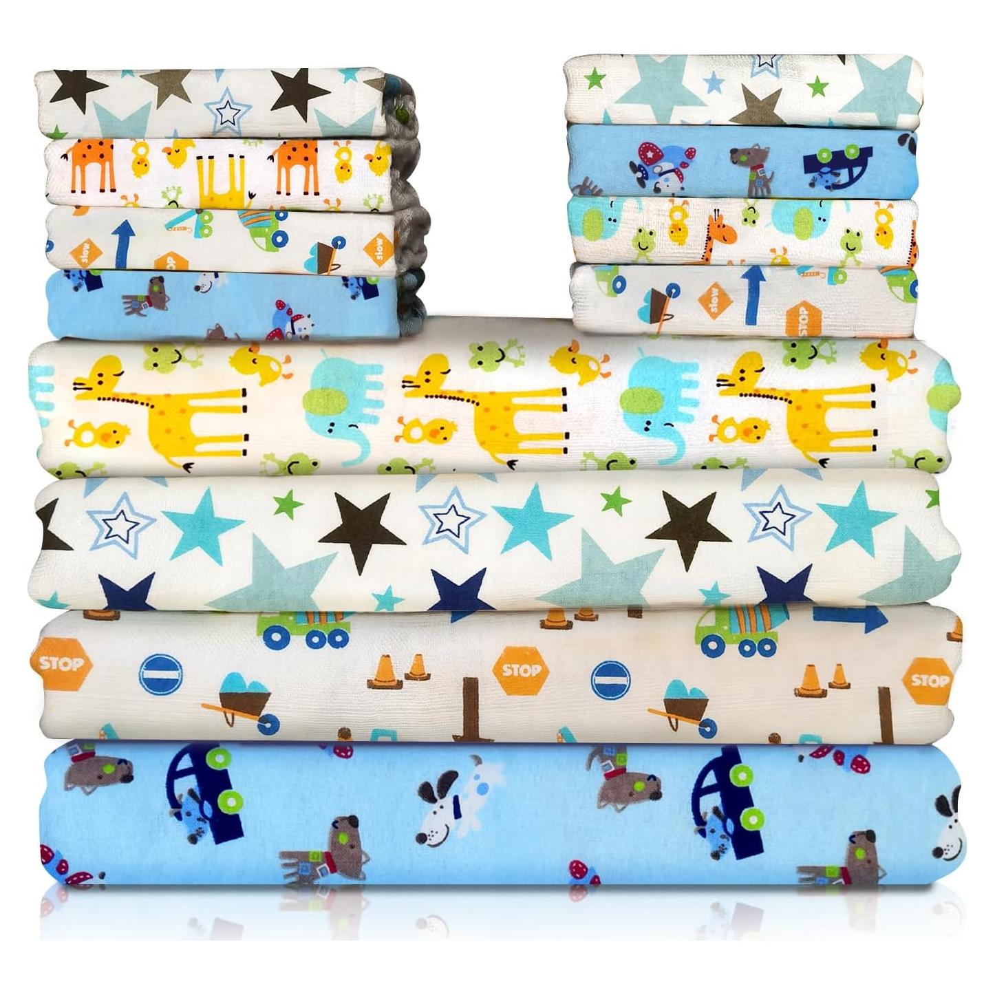 Manta de Recepción Omilion 4 Paquete 76.2x76.2 cm Algodón