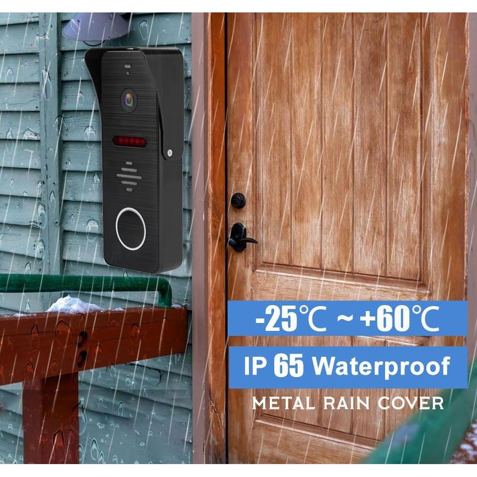 Intercomunicador de Video Anjielo 10" HD 1080P 1 Timbre 3 Monitores