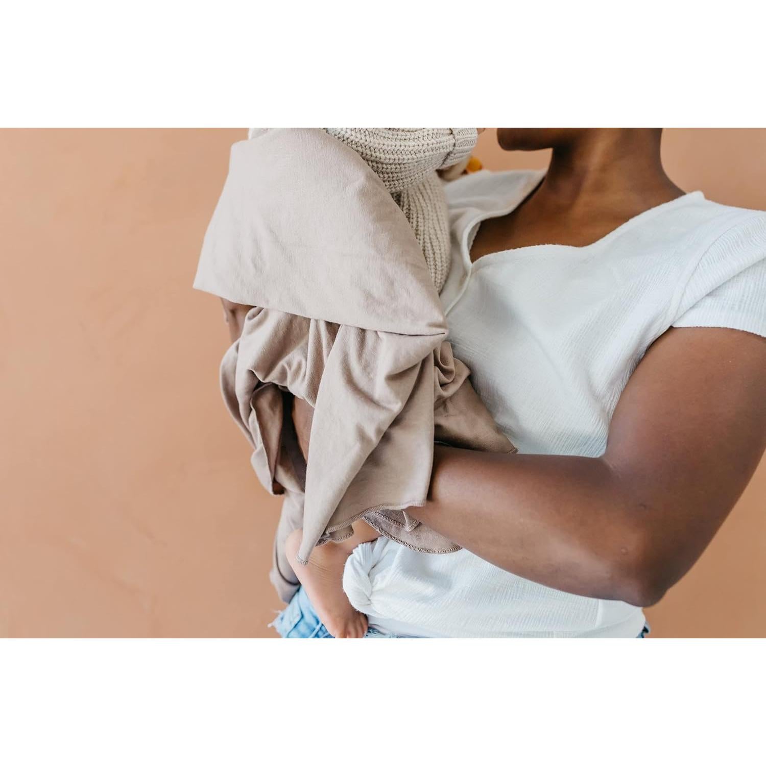 Manta de Envolver Copper Pearl Gobi 117x117 cm Suave y Elástica