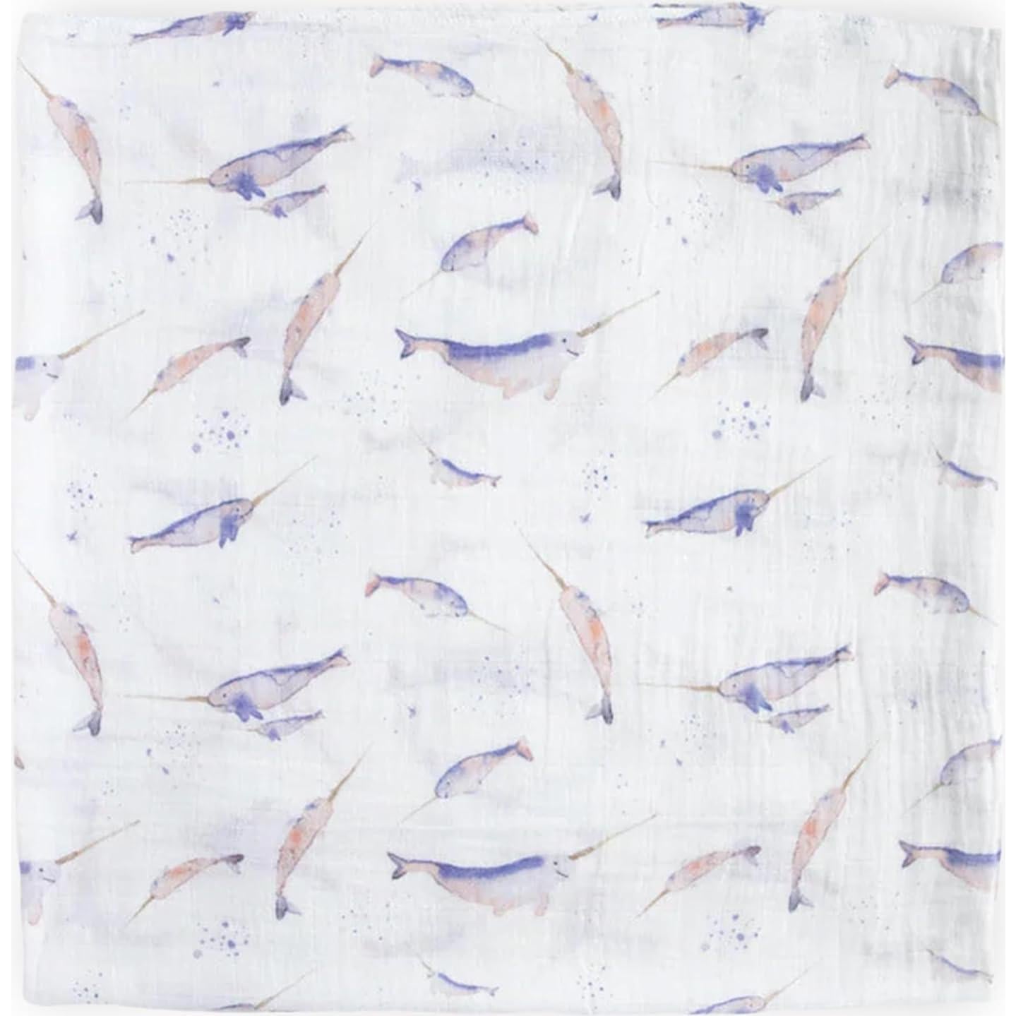 Manta de Bebé Swaddle Little Unicorn Algodón 100% Narval