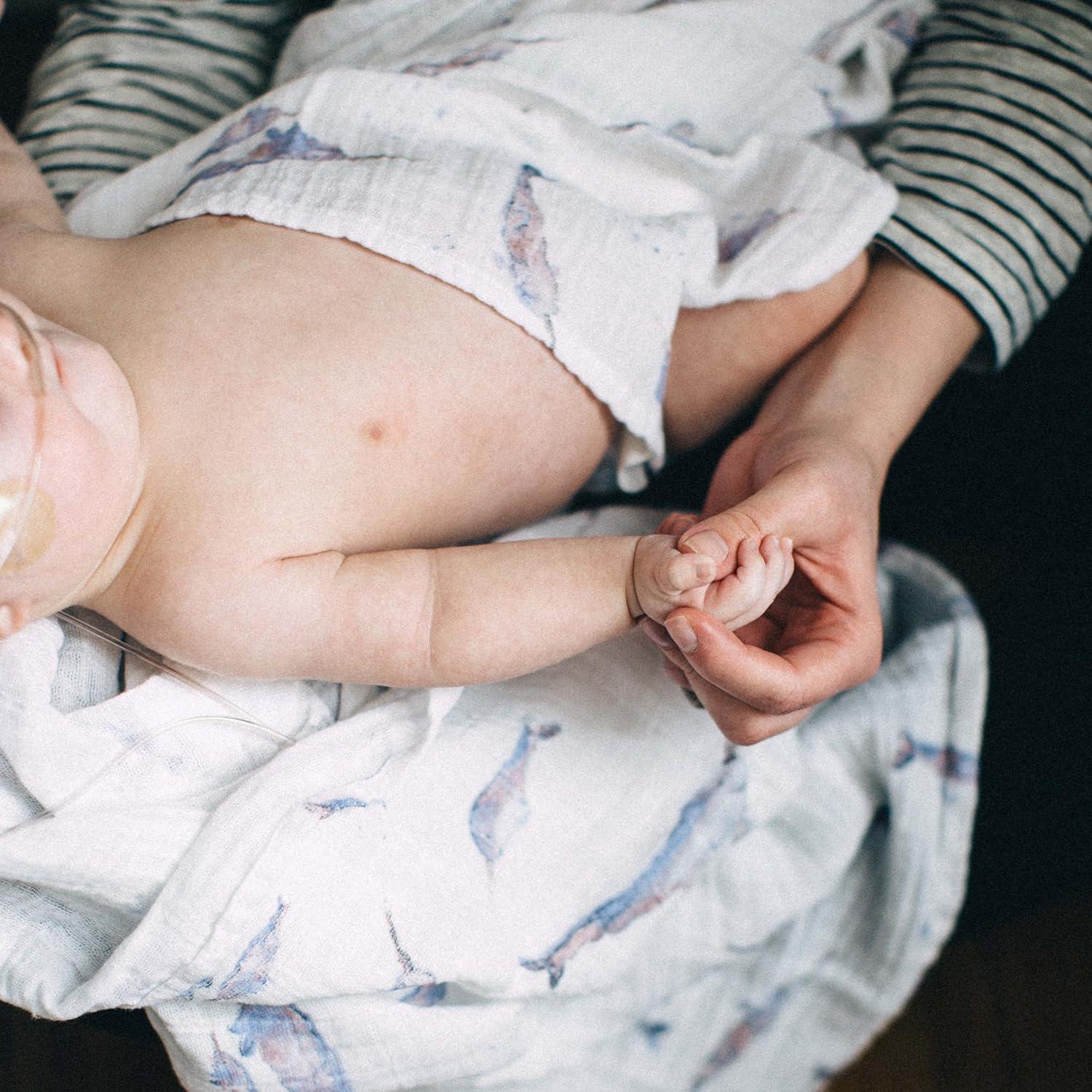 Manta de Bebé Swaddle Little Unicorn Algodón 100% Narval