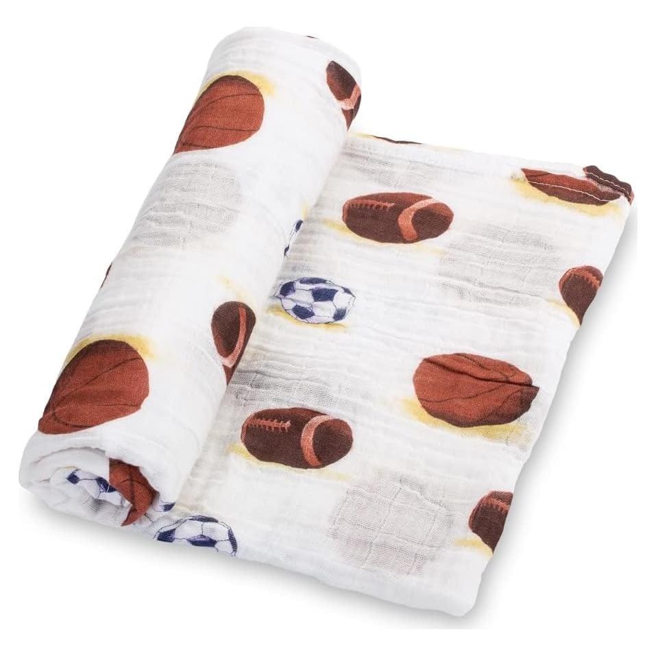 Manta de Muselina LollyBanks 120x120 cm Algodón Deportivo