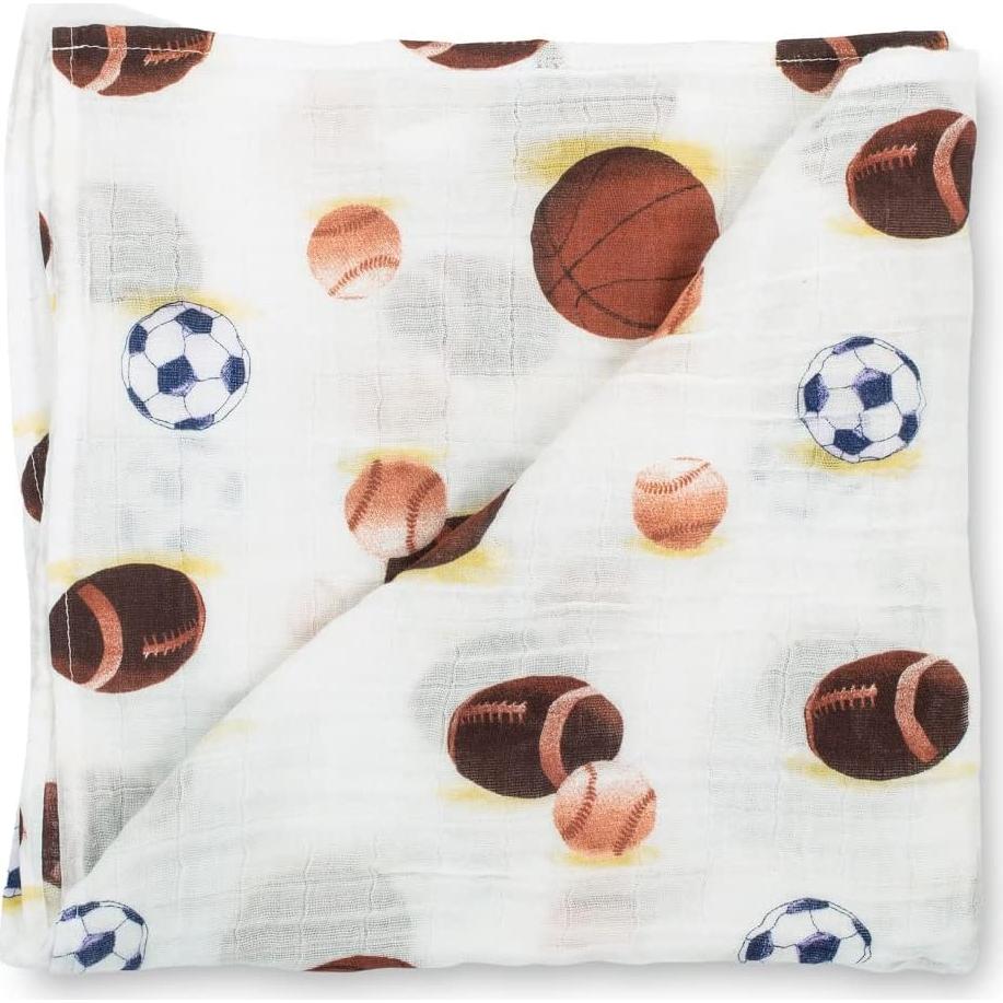 Manta de Muselina LollyBanks 120x120 cm Algodón Deportivo