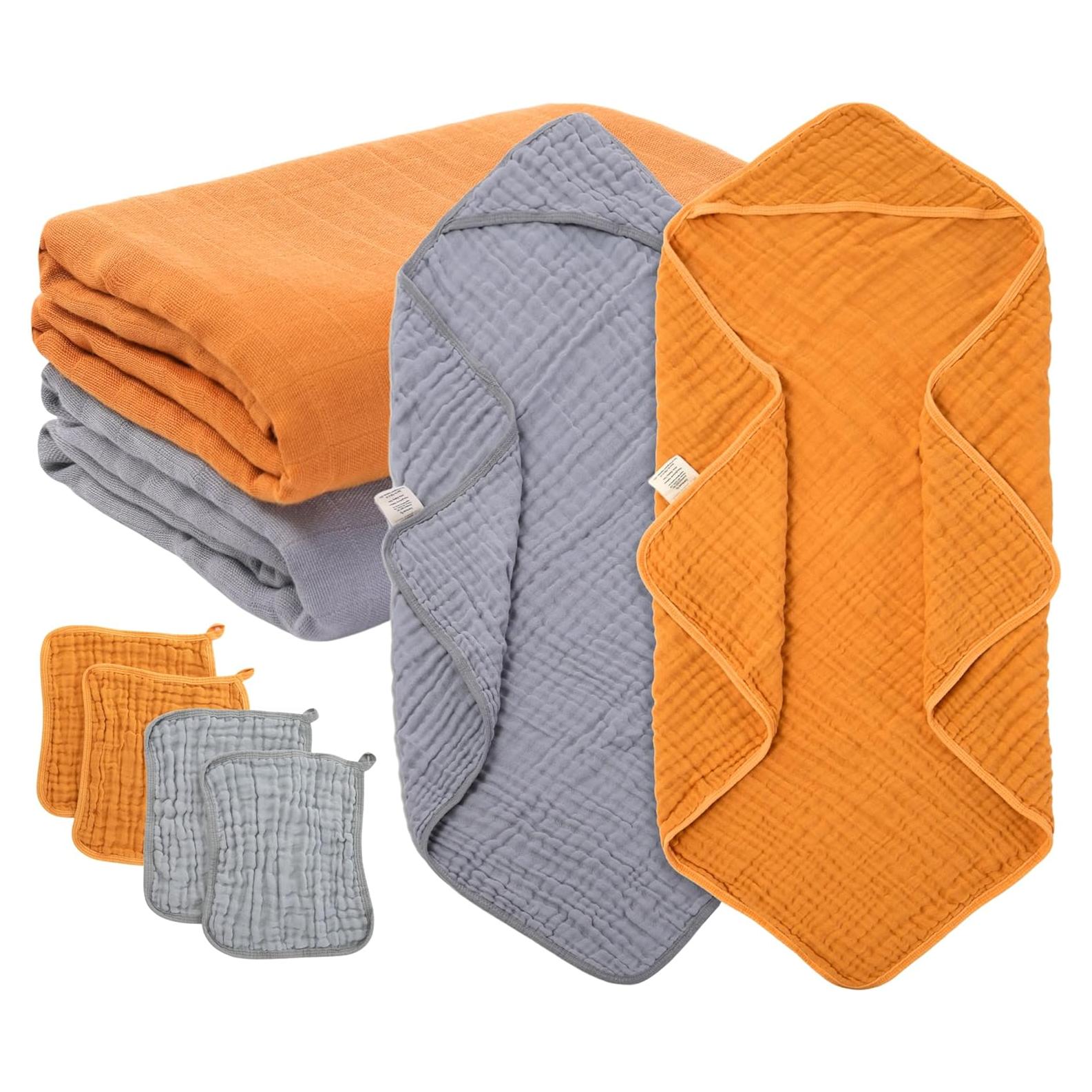 Conjunto de Esenciales para Bebés PULKRIFY 3 en 1 Algodón y Viscosa