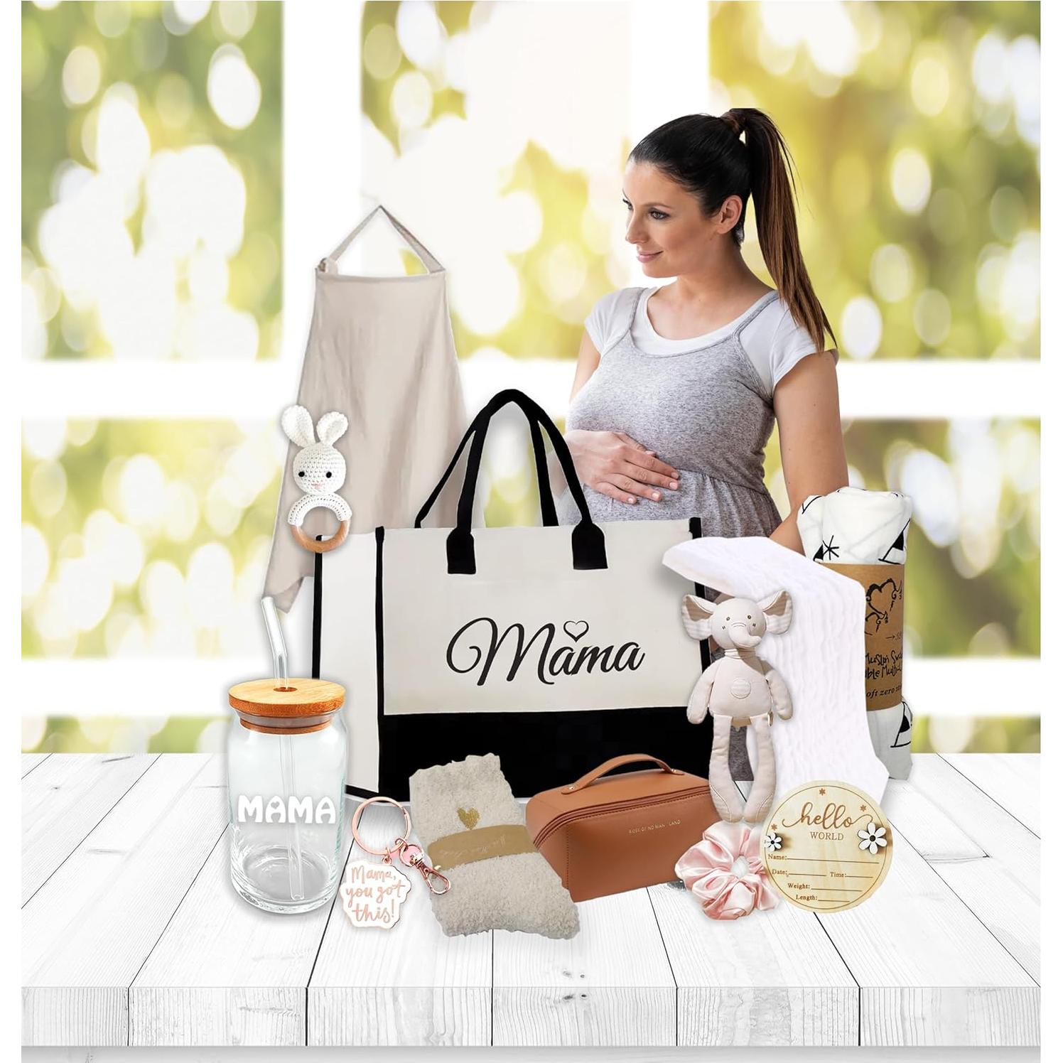 Canasta de Regalo para Mamá y Bebé - Essentials para Nuevas Mamás