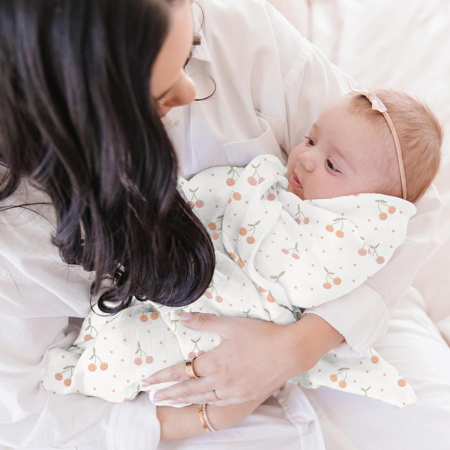 Conjunto de mantas de arrullo JuJuBe Cherry Cute 112 cm