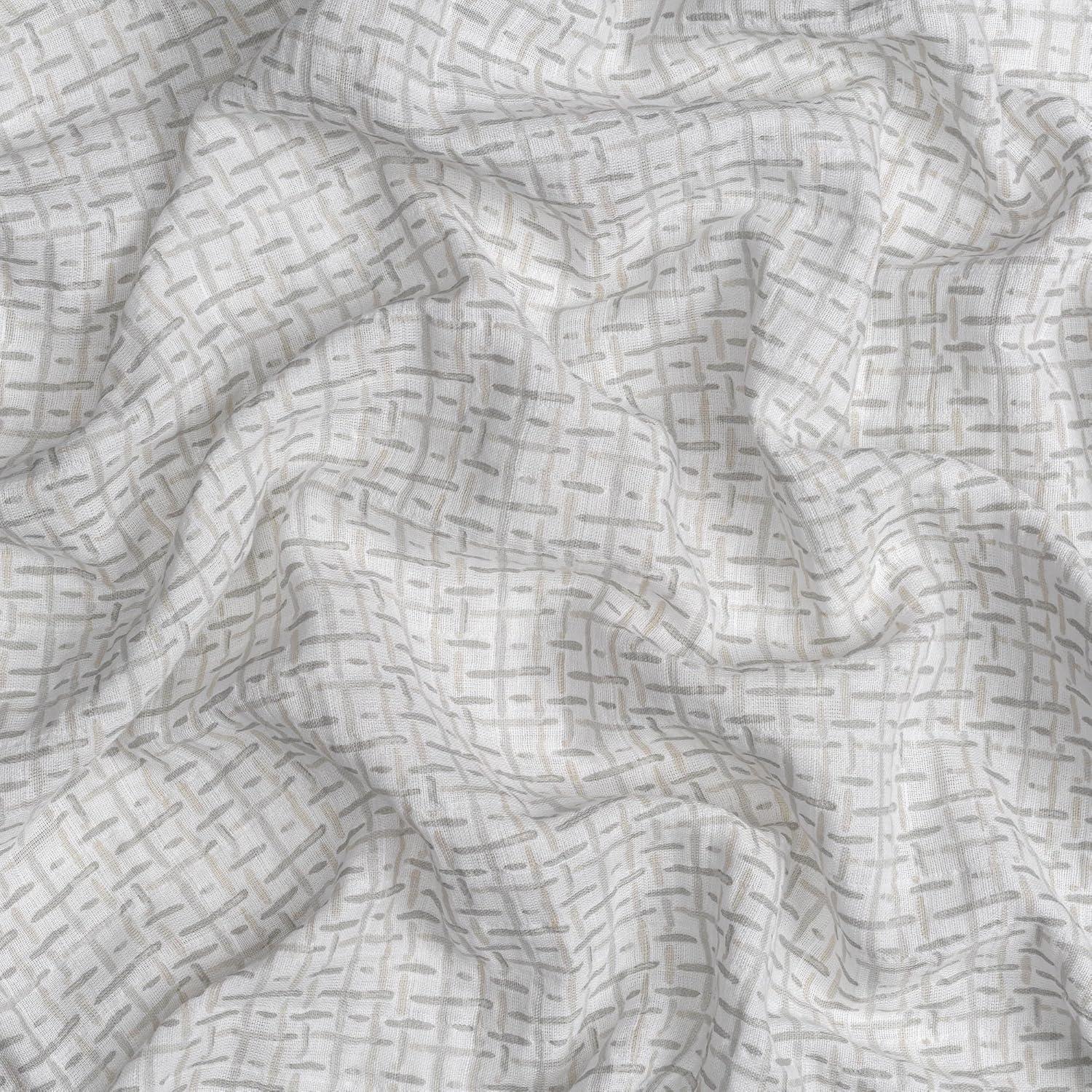 Set de 3 Mantas de Muselina 100% Algodón Crane Baby 120x120cm