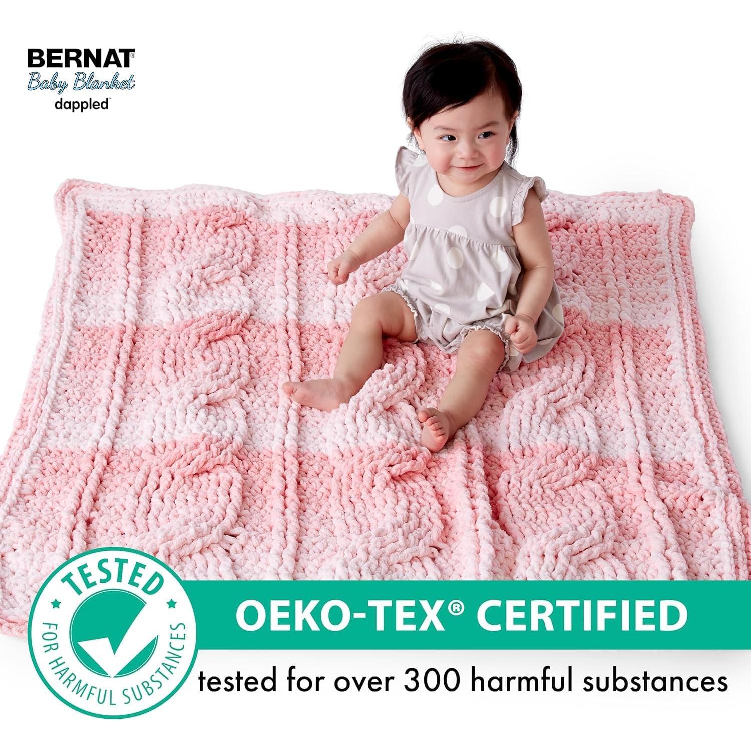 Hilo Bernat Manta de Bebé Dappled Durazno 300g - 220m