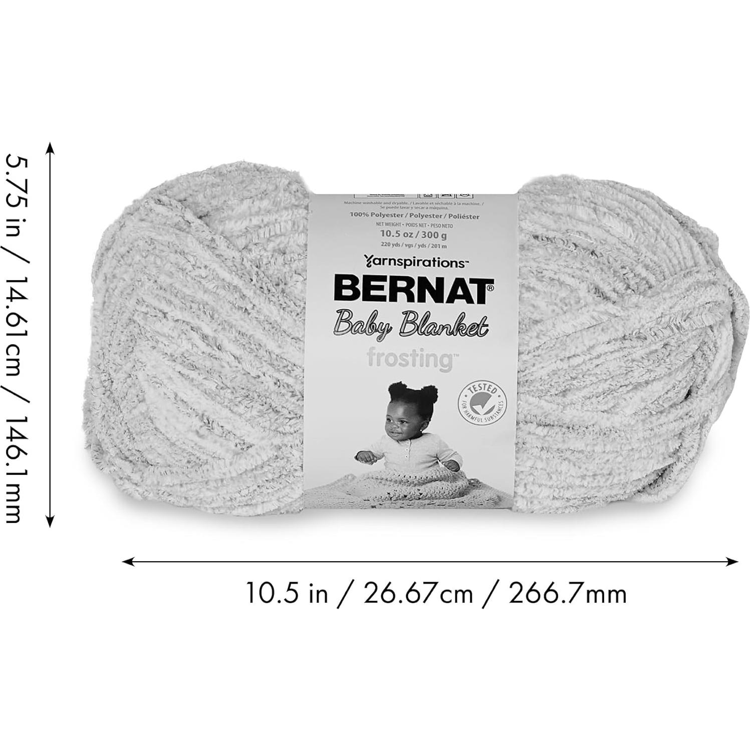 Hilo para manta de bebé Bernat Frosting Sunday Times 300g