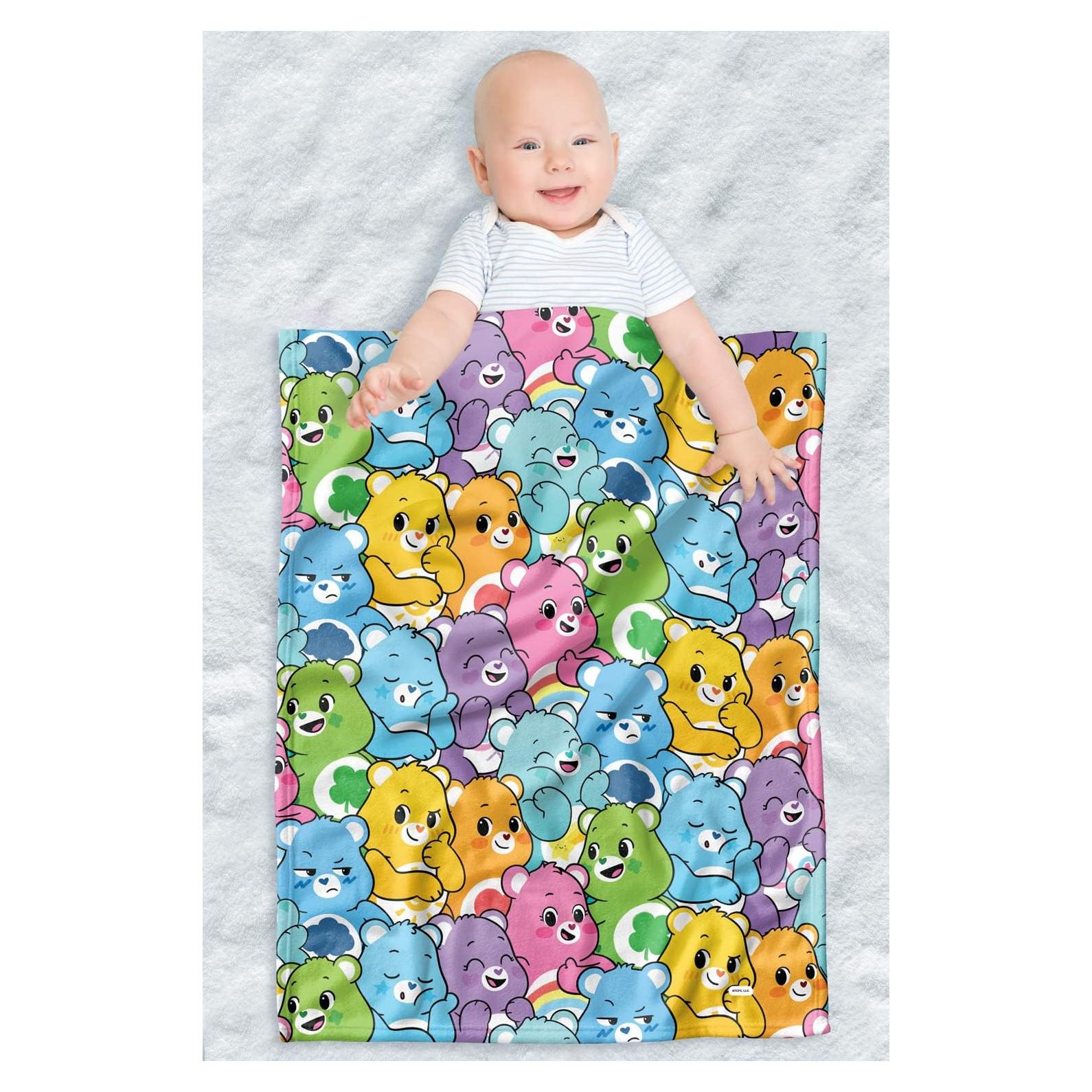 Manta de Bebé LOGOVISION Care Bears 76.2x101.6 cm Unisex