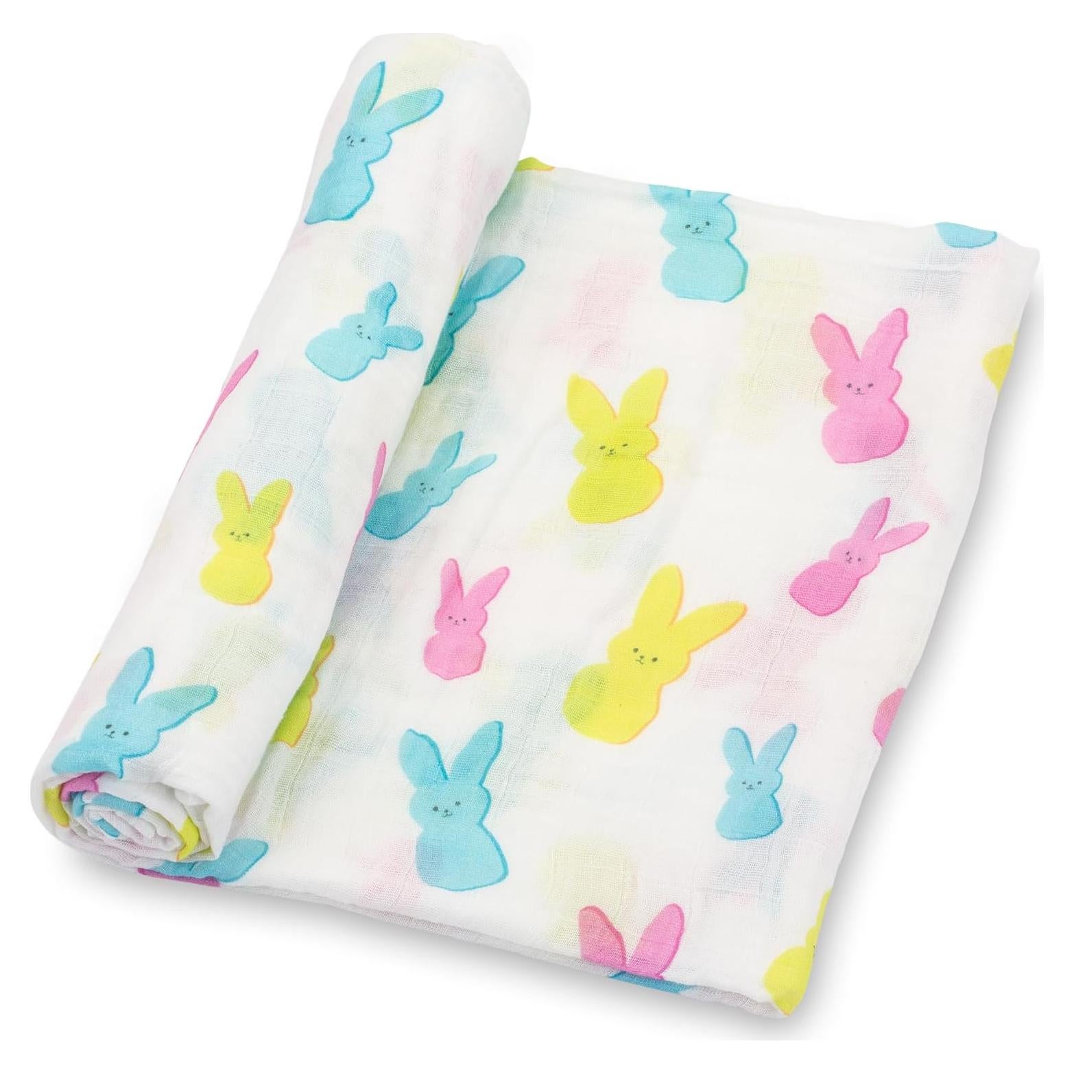 Manta de Envolver LollyBanks 120x120 cm Algodón 100% Pascua