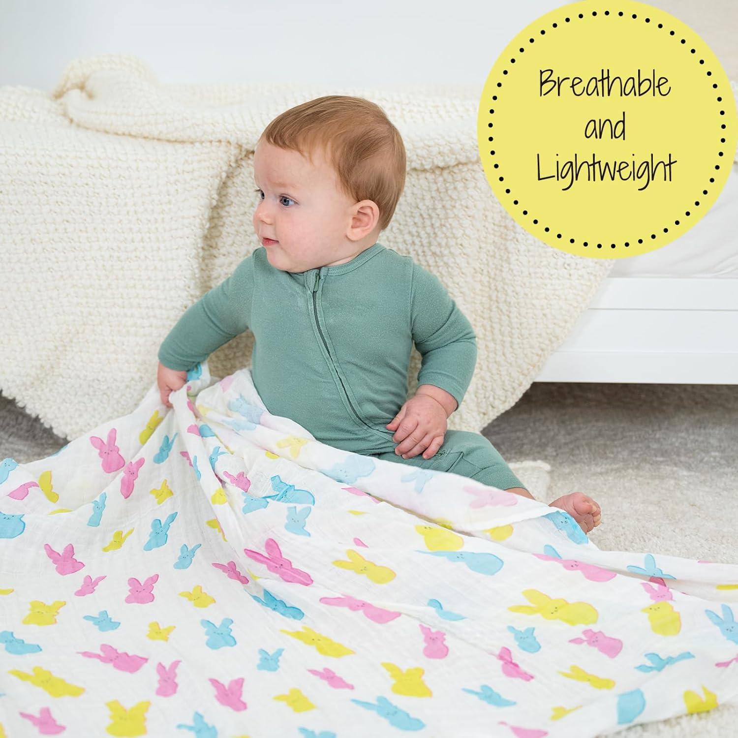 Manta de Envolver LollyBanks 120x120 cm Algodón 100% Pascua