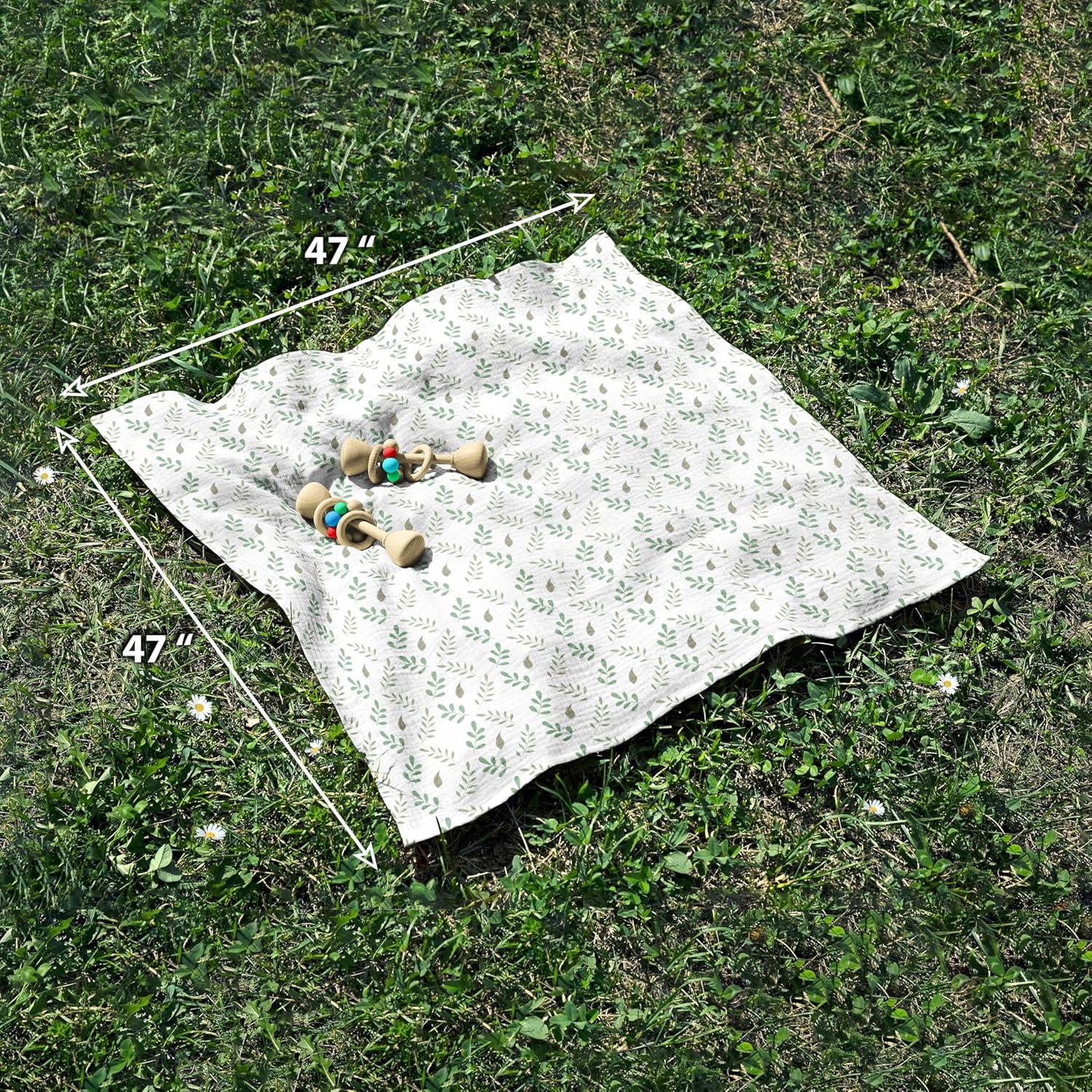 Manta de Muselina Ouch Baby 2 Unidades 119 cm Hipoalergénica