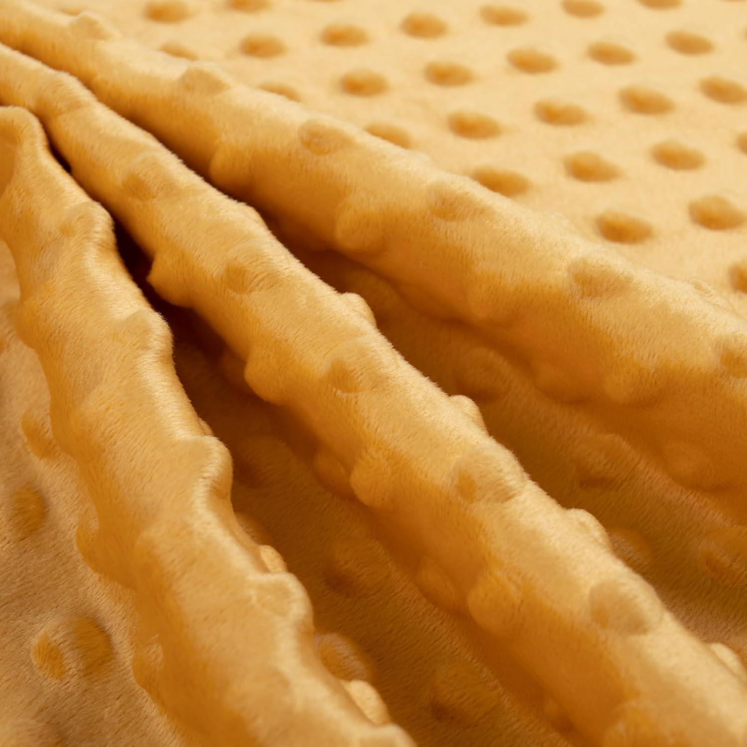 Manta para Bebés Donsonny 76x102 cm Suave Minky Estrellas Luna