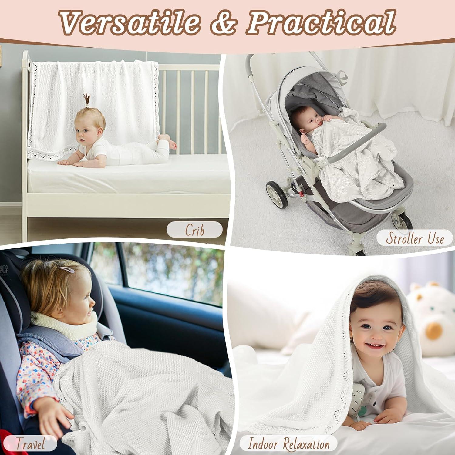 Manta de Algodón para Bebé YOYI YOYI 79x102 cm Transpirable