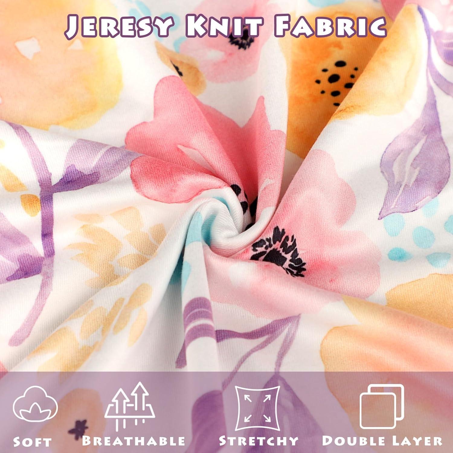 Manta de Envoltura para Bebé Hooyax - Floral 112x81 cm