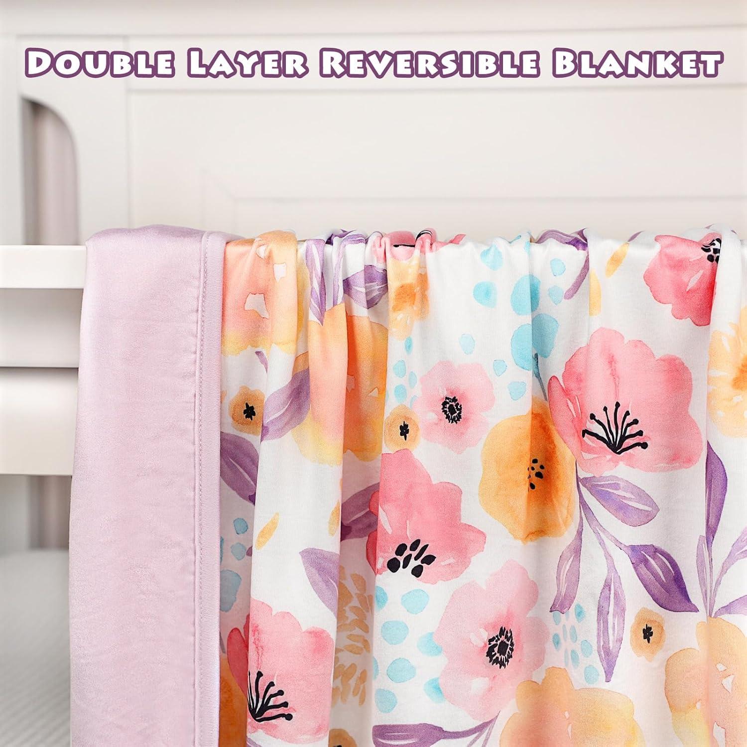 Manta de Envoltura para Bebé Hooyax - Floral 112x81 cm