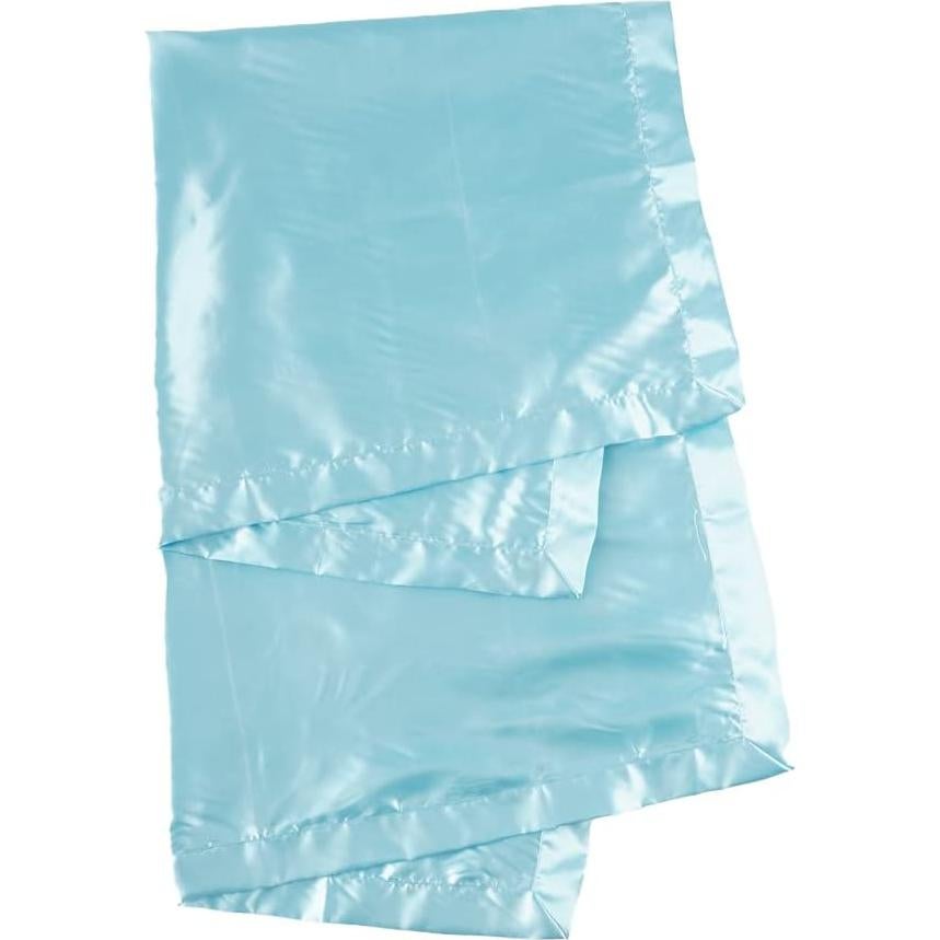 Manta de Satén Puro Abrazos del Cielo 122x91 cm Verde Agua