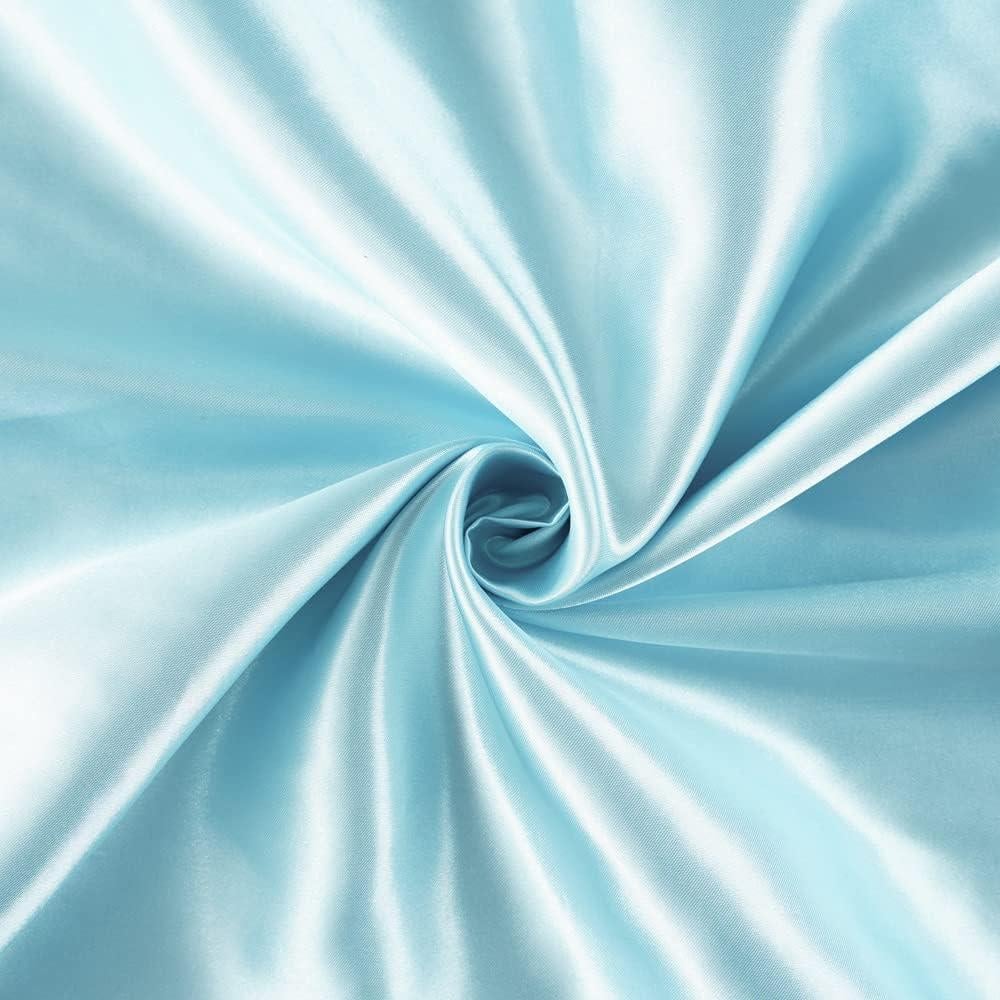 Manta de Satén Puro Abrazos del Cielo 122x91 cm Verde Agua