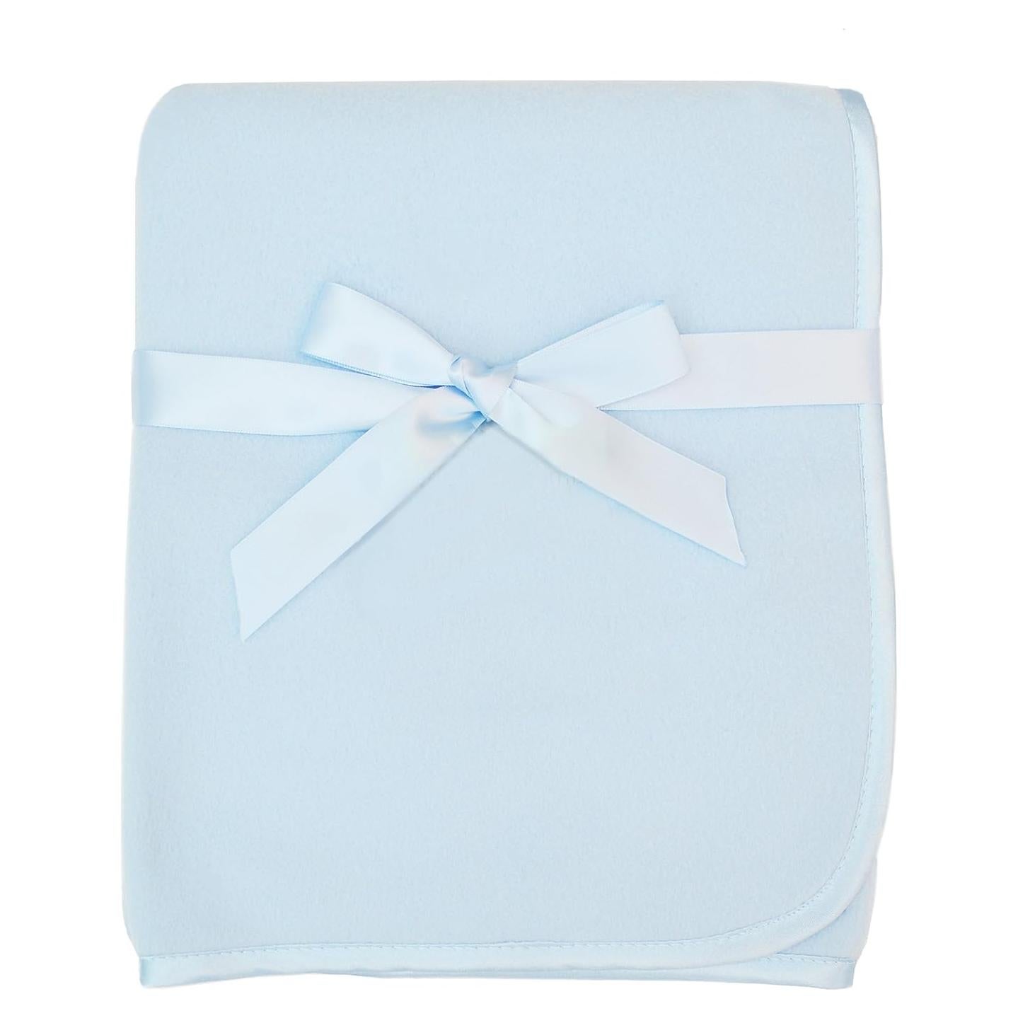 Manta Polar American Baby Company 76.2x76.2 cm Azul Suave