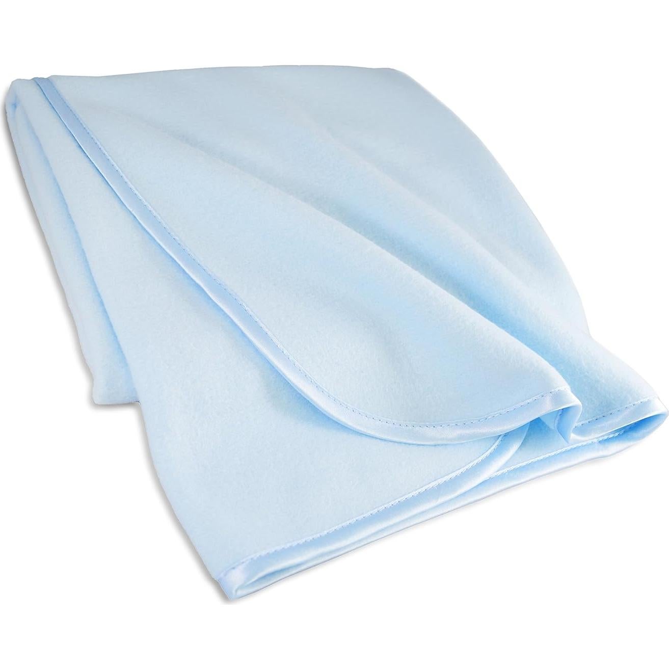 Manta Polar American Baby Company 76.2x76.2 cm Azul Suave