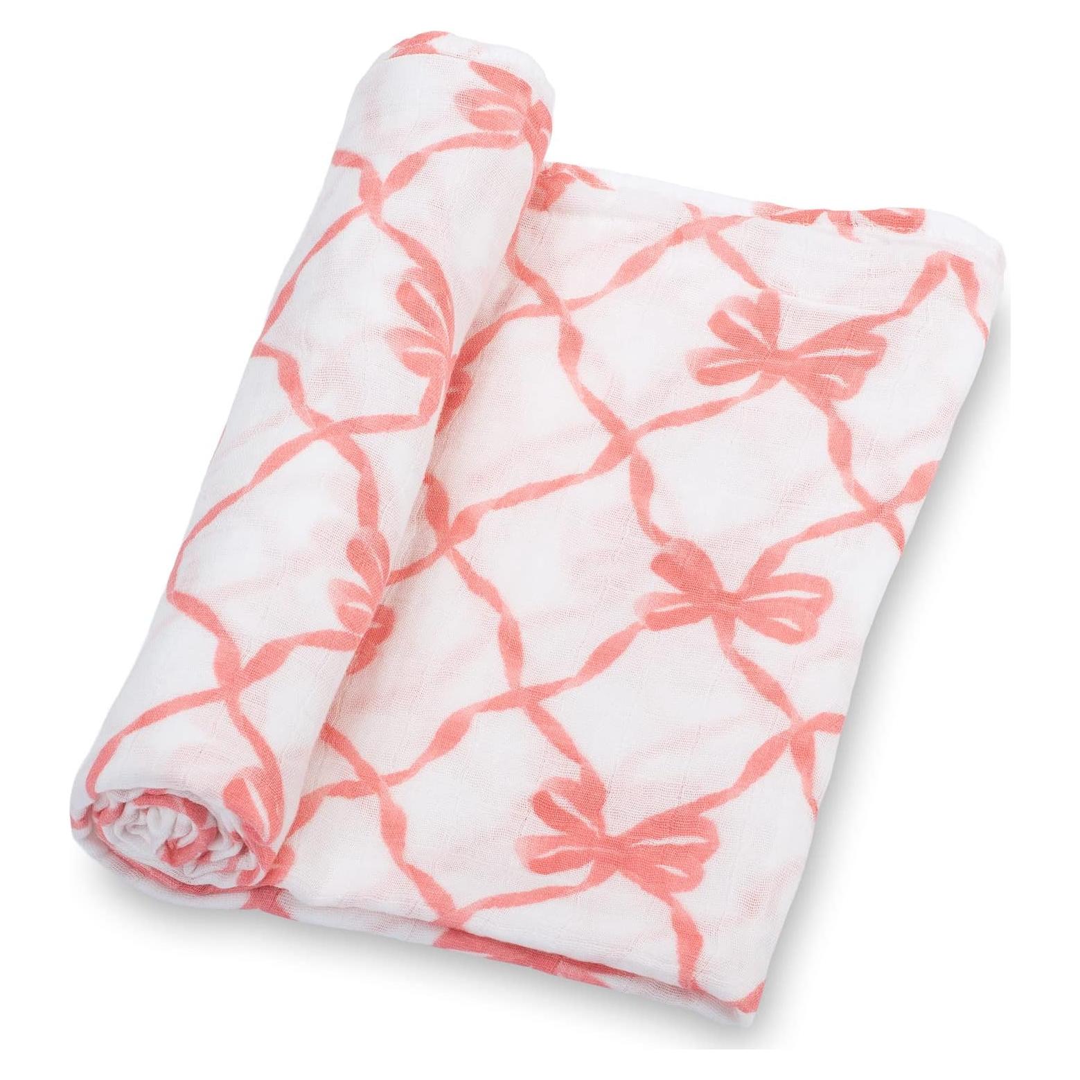 Manta de Envuelo LollyBanks 100% Algodón Muselina 120x120 cm