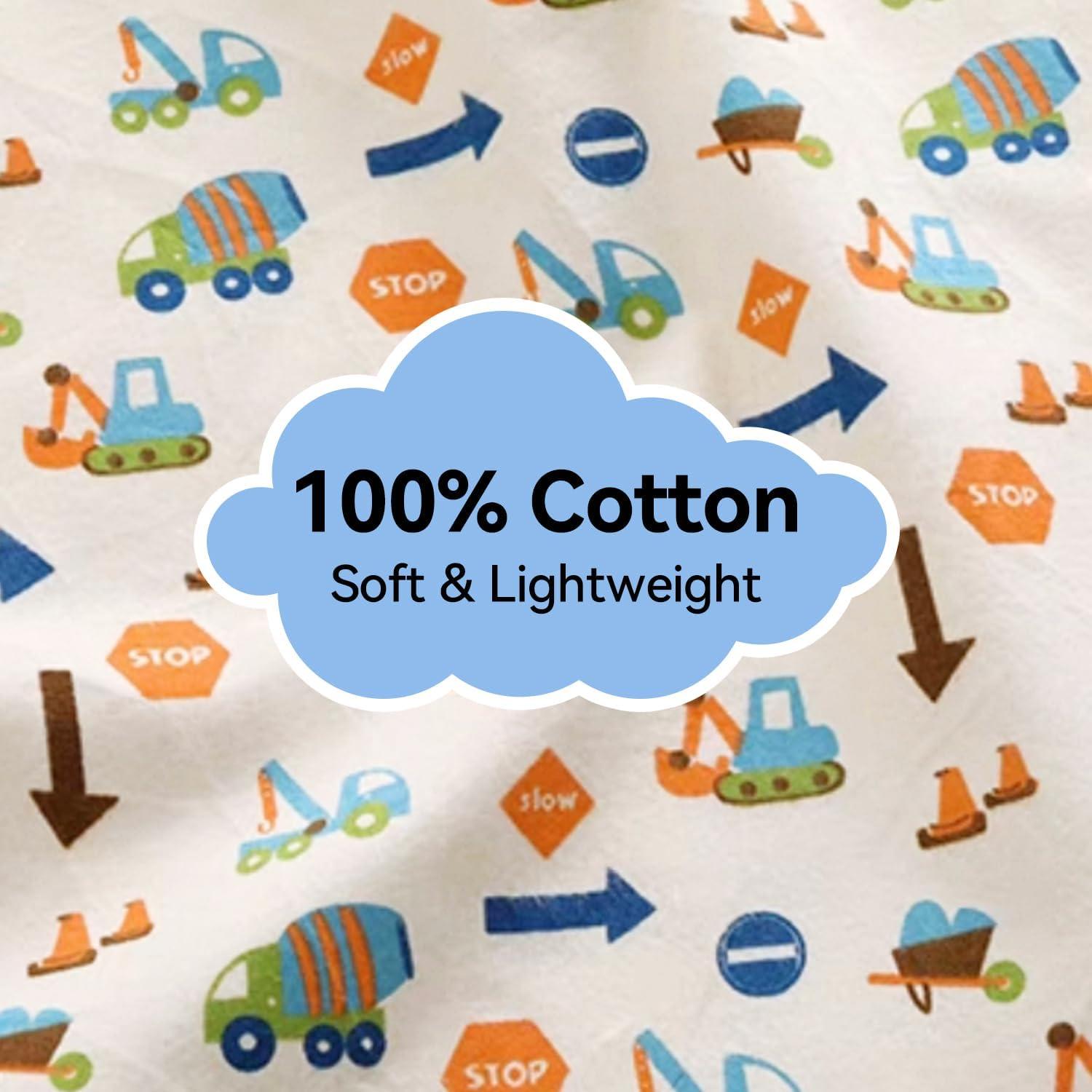 Manta de Algodón Omilion Zona de Construcción 101.6x152.4 cm