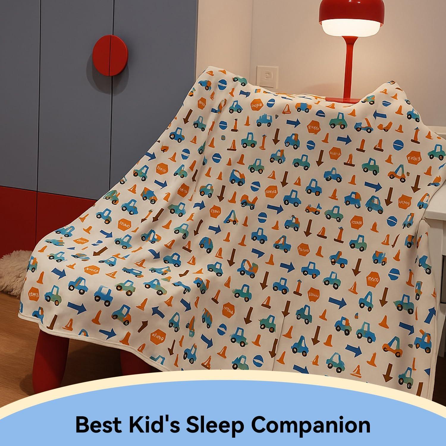 Manta de Algodón Omilion Zona de Construcción 101.6x152.4 cm