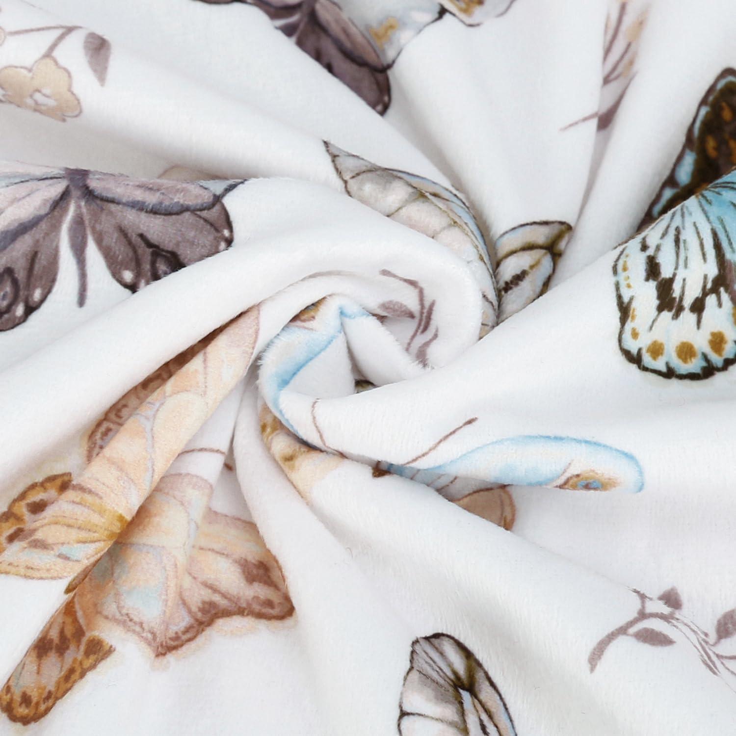 Manta de Recepción para Bebé BORITAR 75x100cm Mariposas