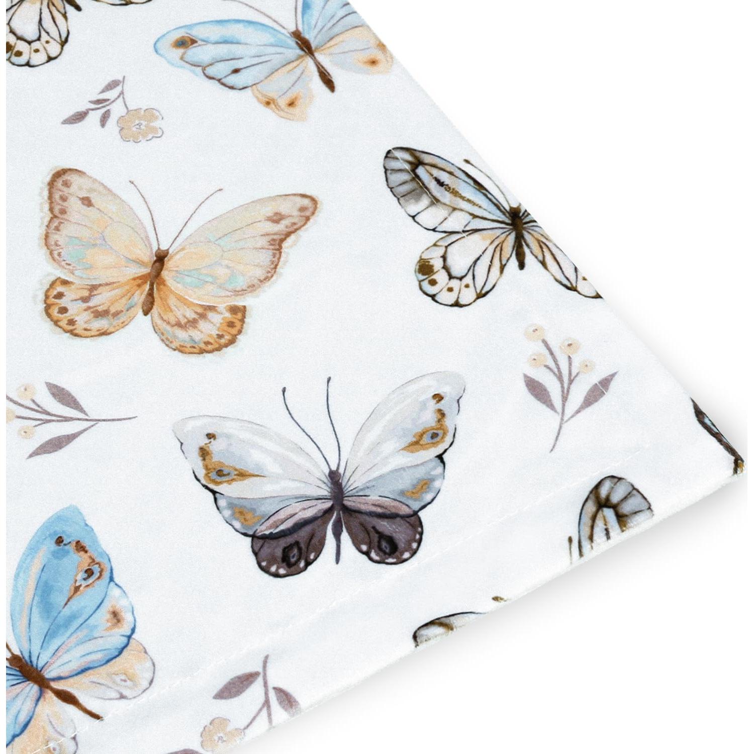 Manta de Recepción para Bebé BORITAR 75x100cm Mariposas