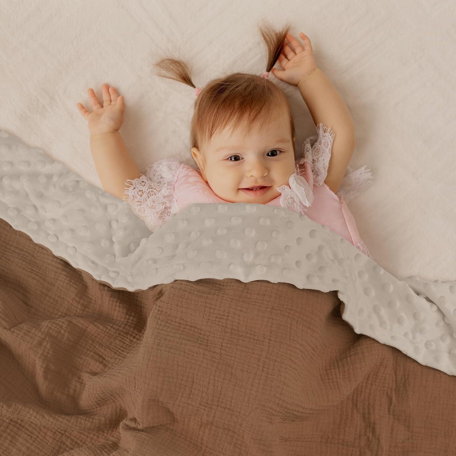 Mantas GLLQUEN BABY 2-Pack Algodón Estrellado 76x102 cm