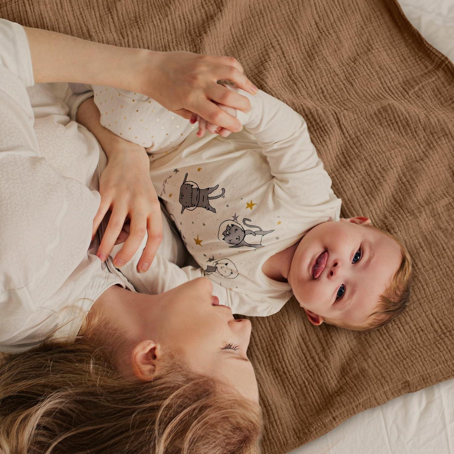 Mantas GLLQUEN BABY 2-Pack Algodón Estrellado 76x102 cm