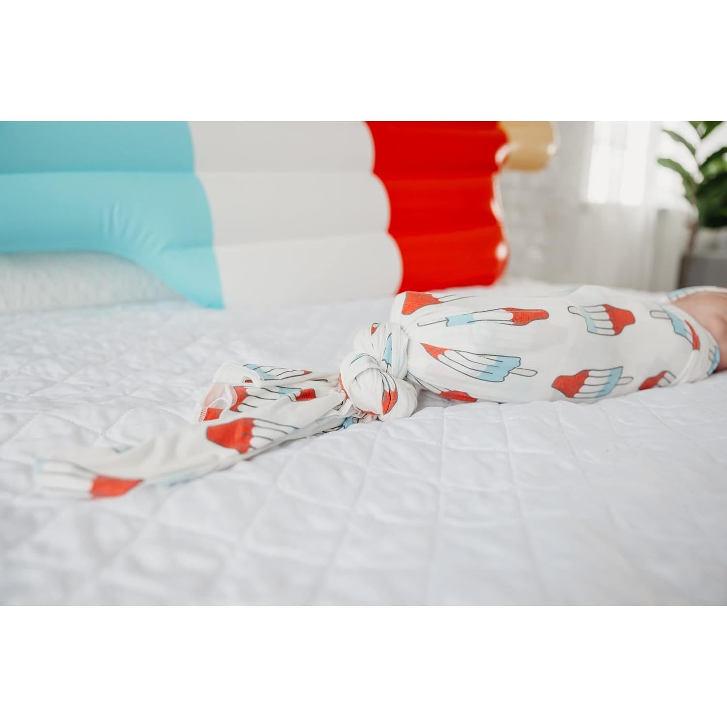 Manta de Envolver Copper Pearl Cohete 116.8x116.8 cm