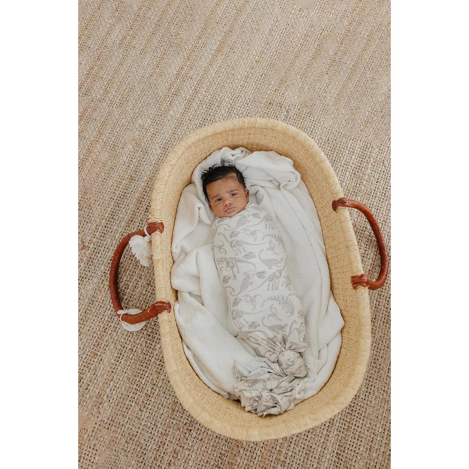 Manta de Envolver Copper Pearl Dinosaurio 116.8x116.8 cm