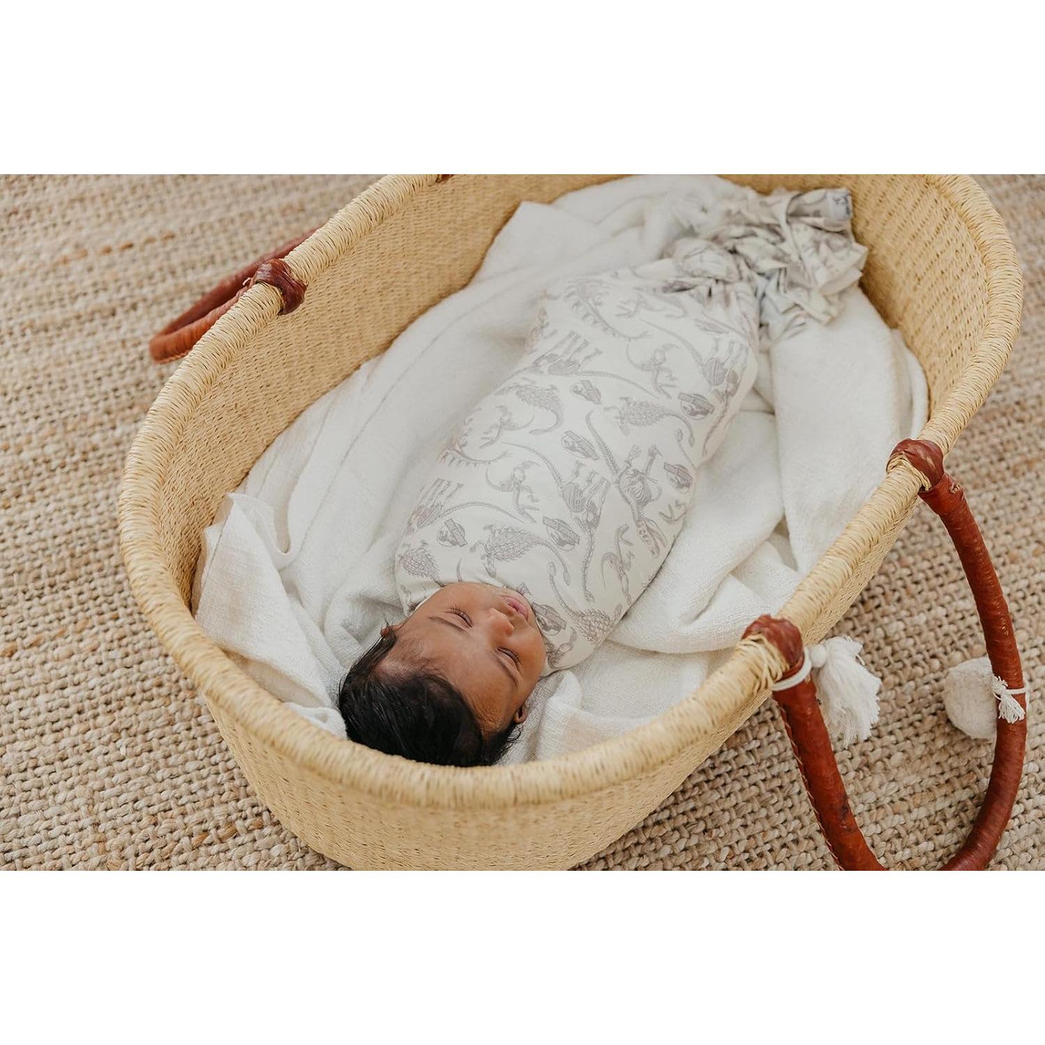 Manta de Envolver Copper Pearl Dinosaurio 116.8x116.8 cm