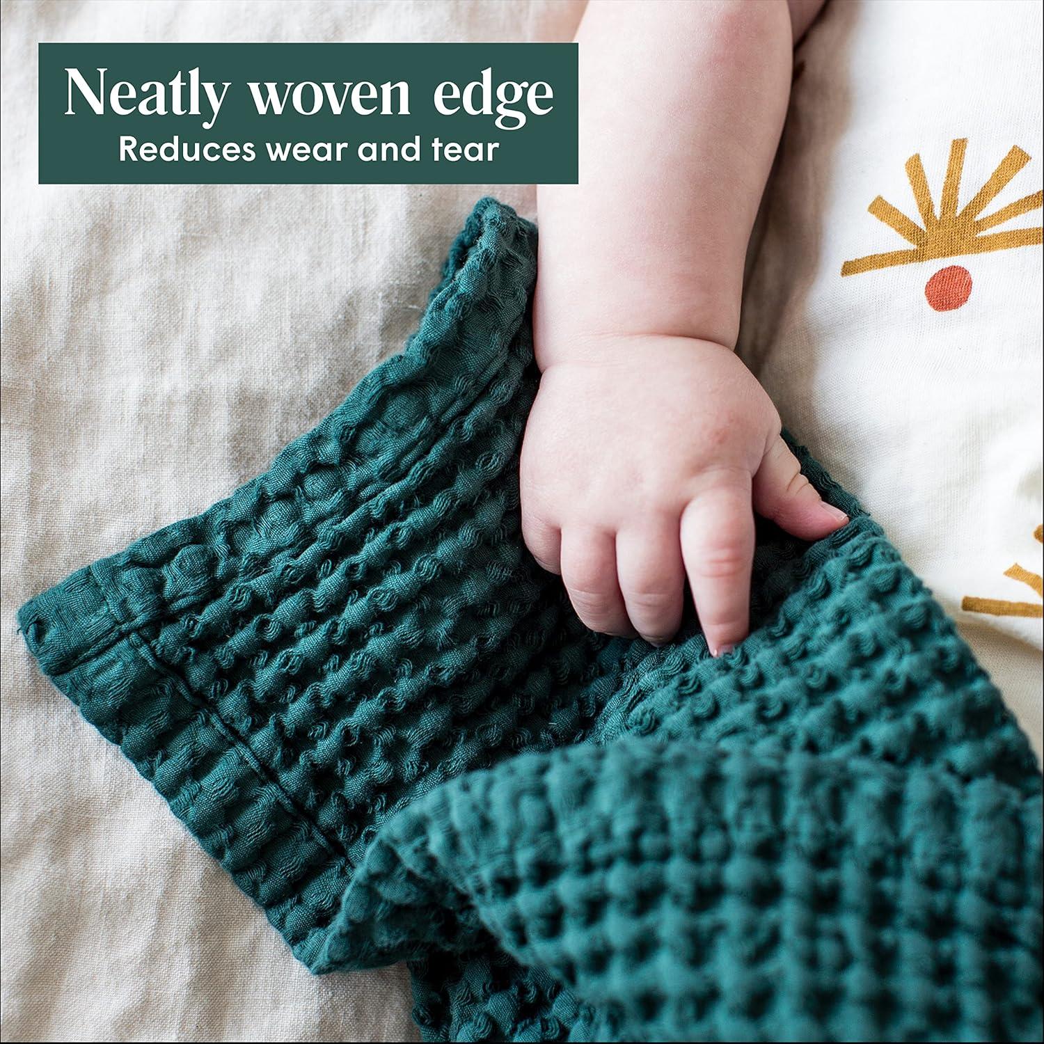 Manta Swaddle Simka Rose Waffle 91x102 cm Algodón Rosa