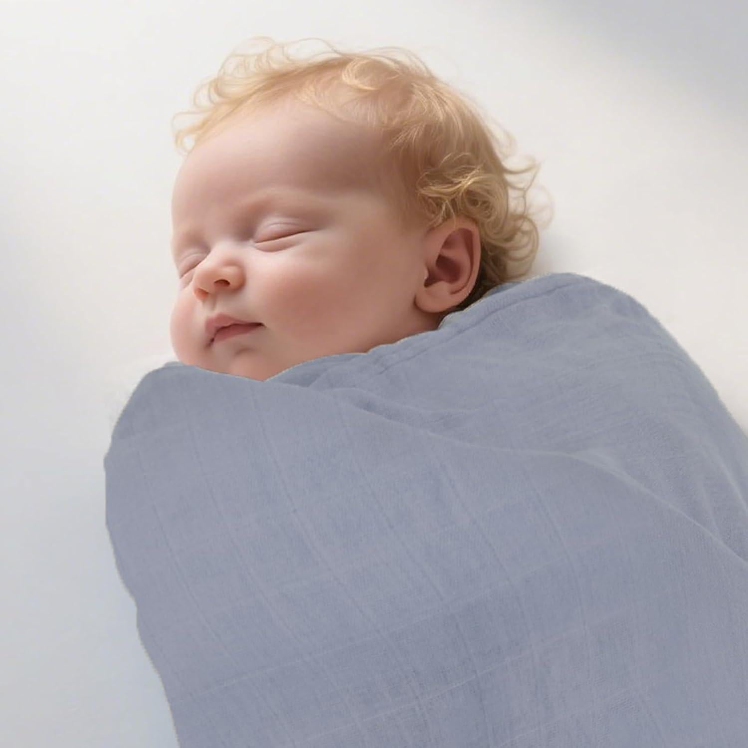 Mantas de Muselina MIGIOL 3 Piezas 119x119 cm Suaves y Transpirables